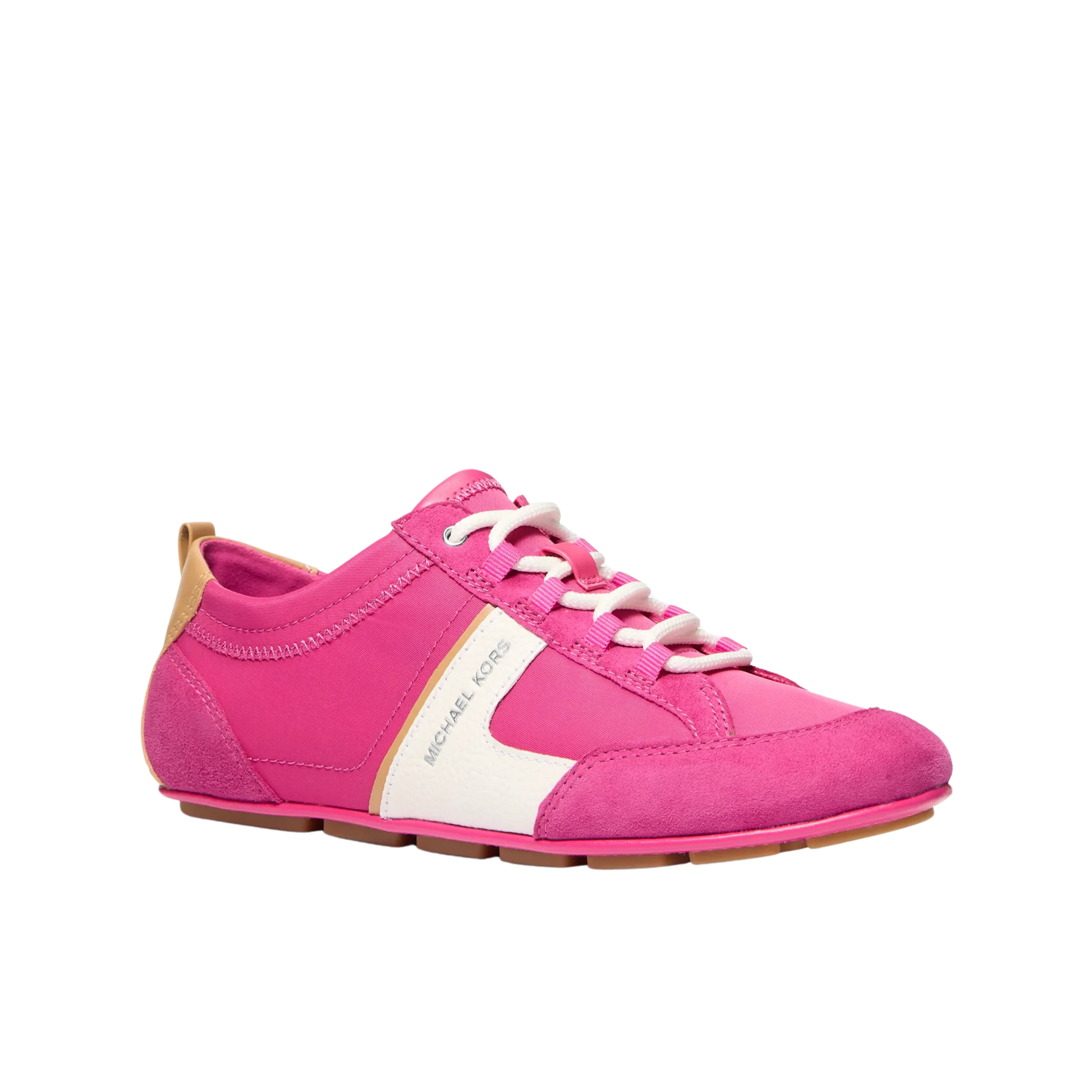 Michael Kors Women Keely Nylon Trainer - Rasberry
