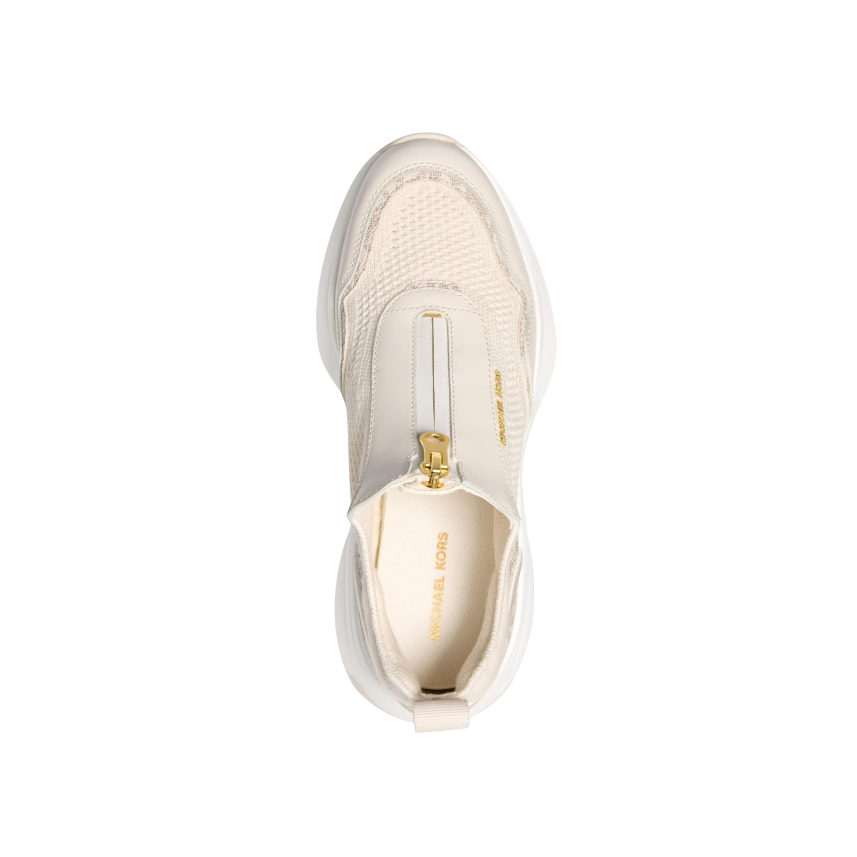 Michael Kors Women Zuma Slip On Trainer - Cream