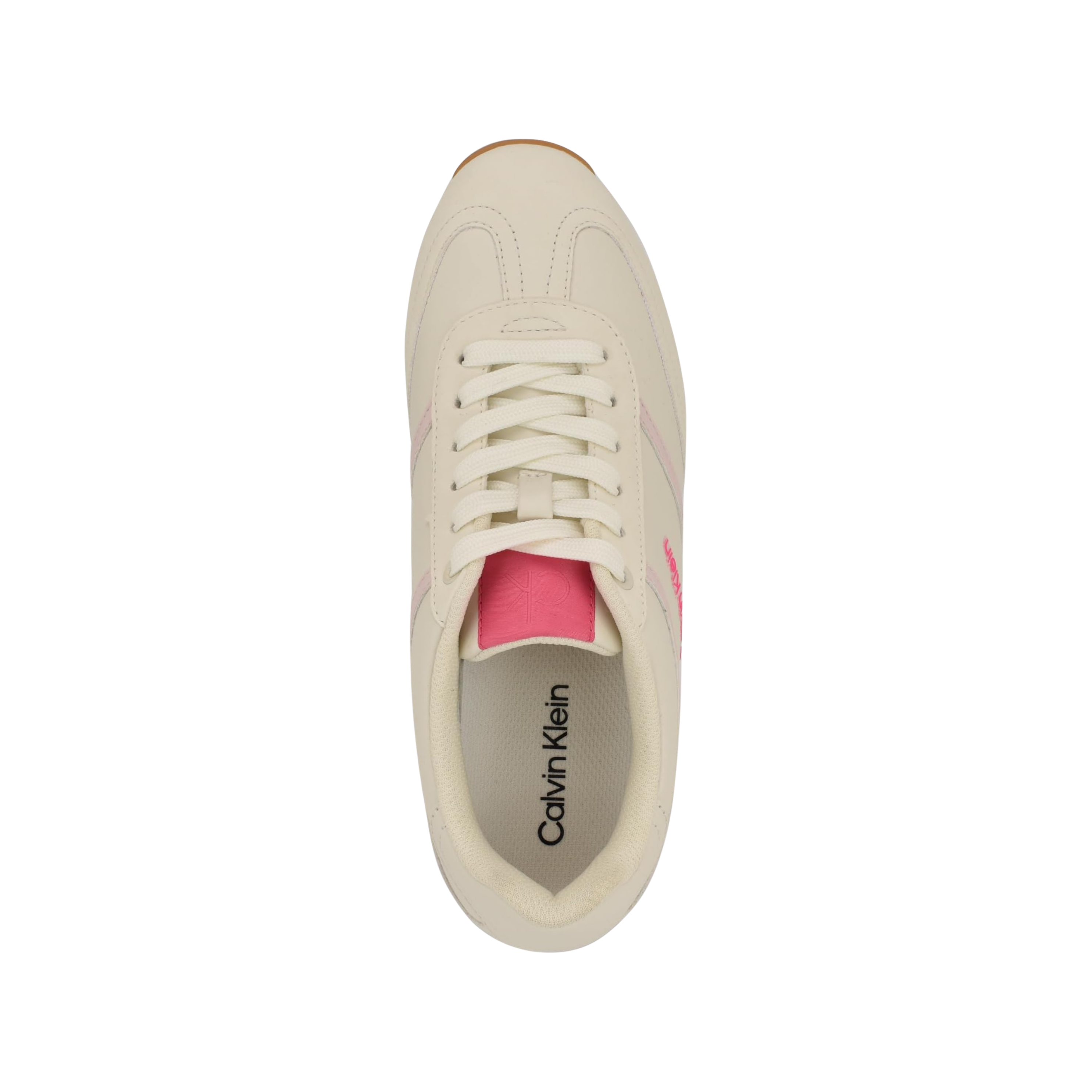 Calvin Klein Women Avyenna Sneaker - White Light Pink