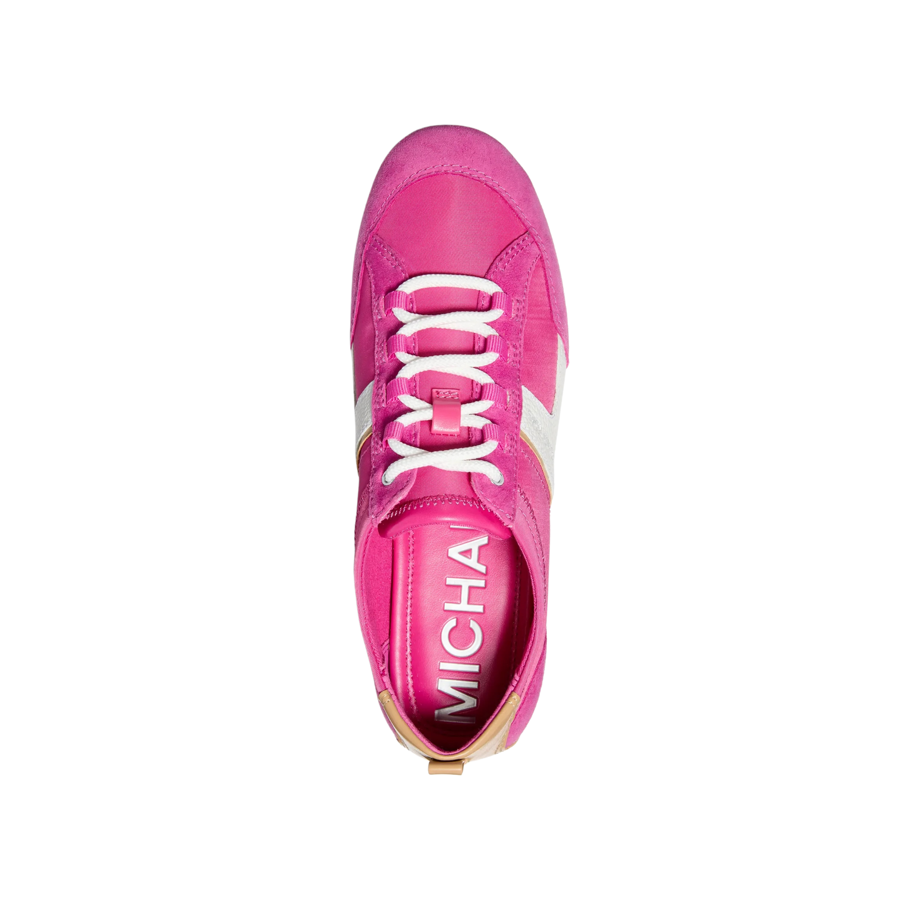 Michael Kors Women Keely Nylon Trainer - Rasberry