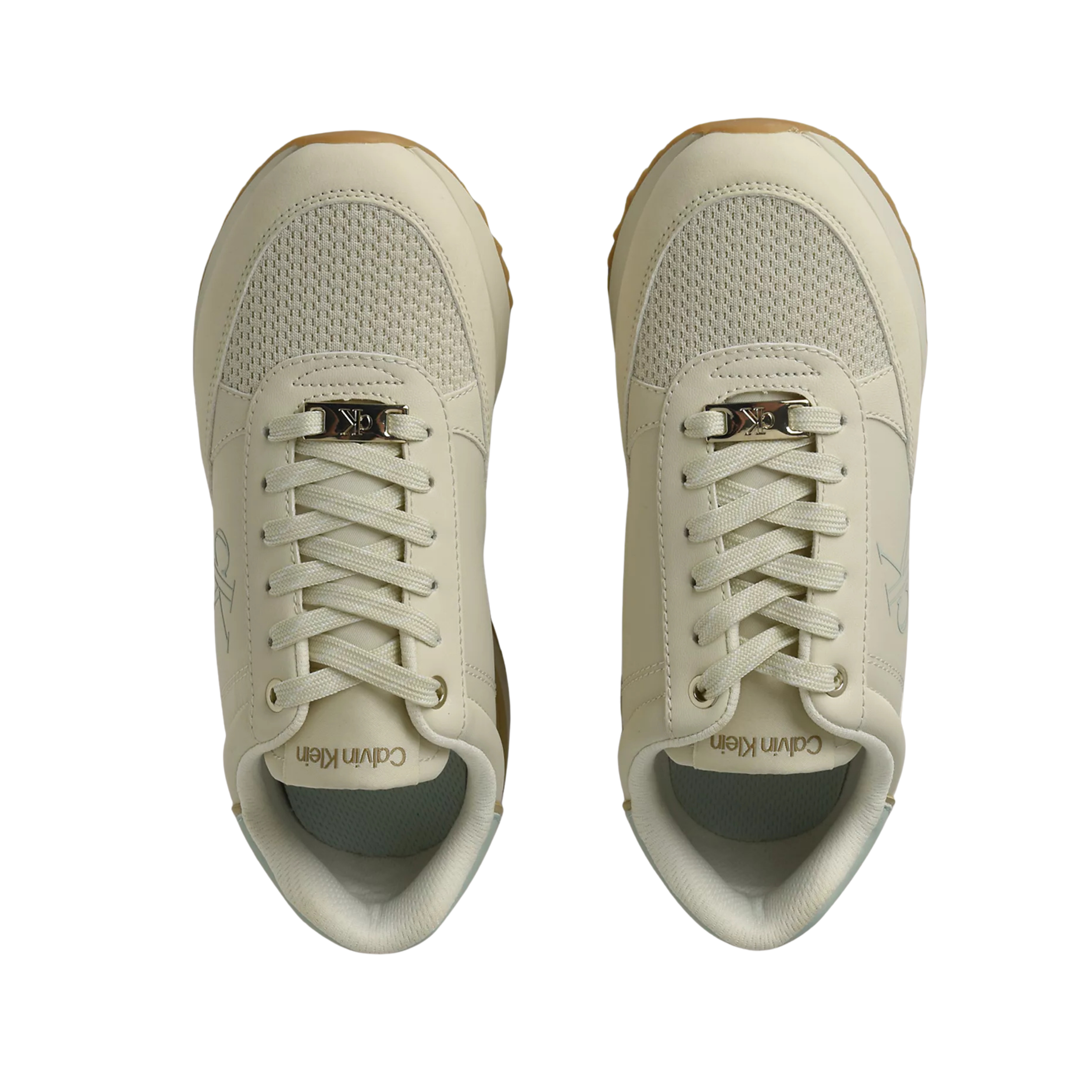 Calvin Klein Women Melidee Runner Sneaker - Beige