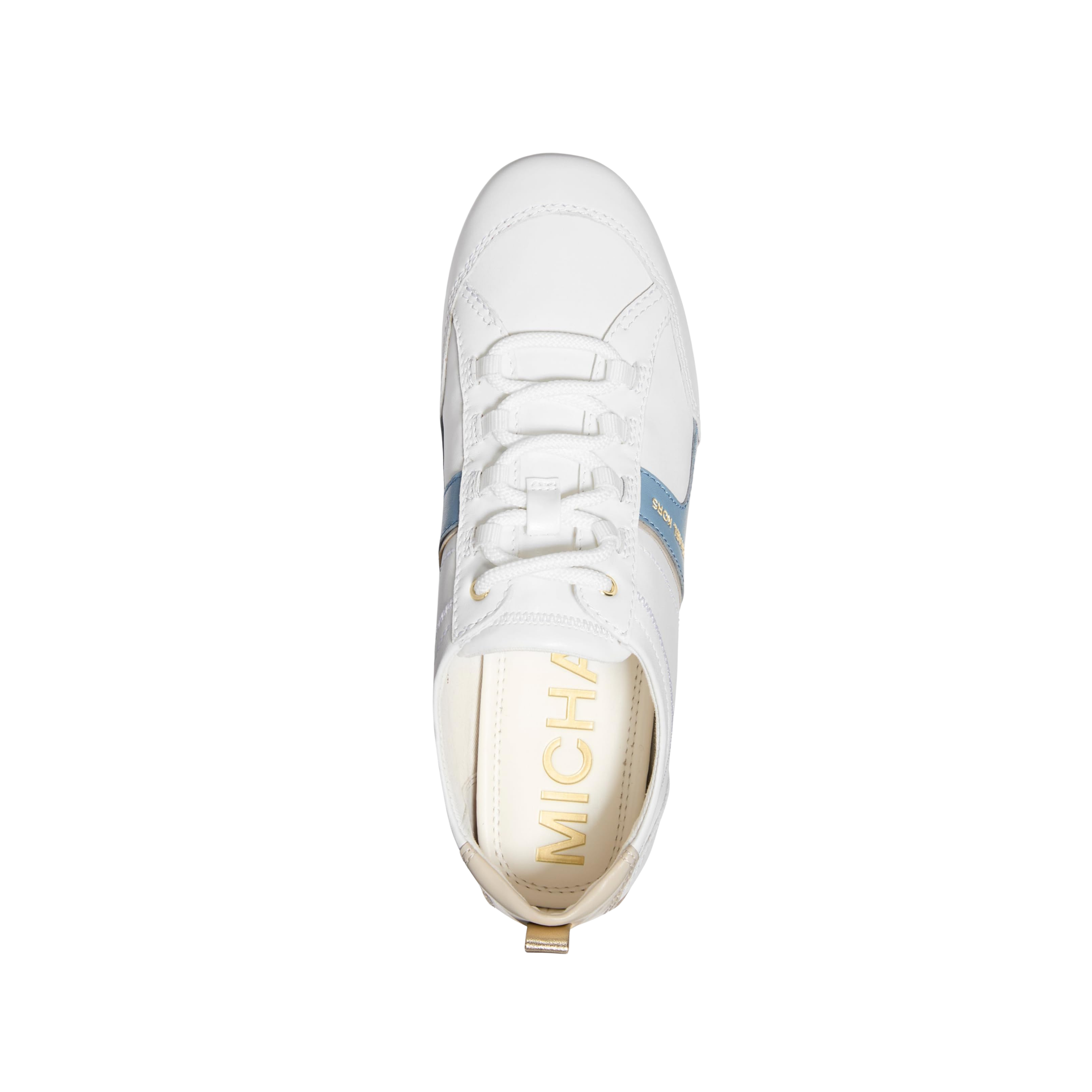 Michael Kors Women Keely Leather Trainer - Chambray