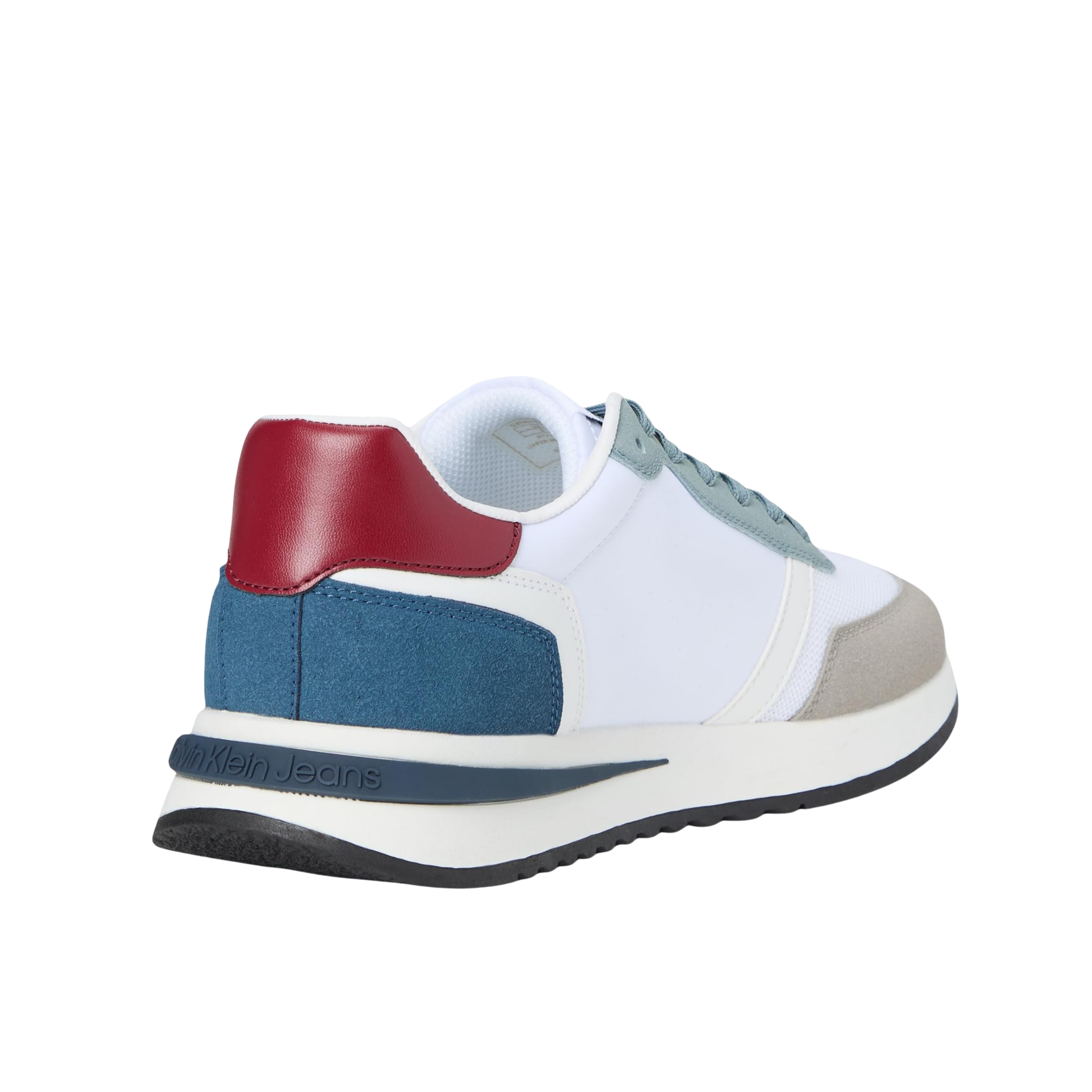 Calvin Klein Men Picio Monogram Logo Sneaker - Medium Grey Multi