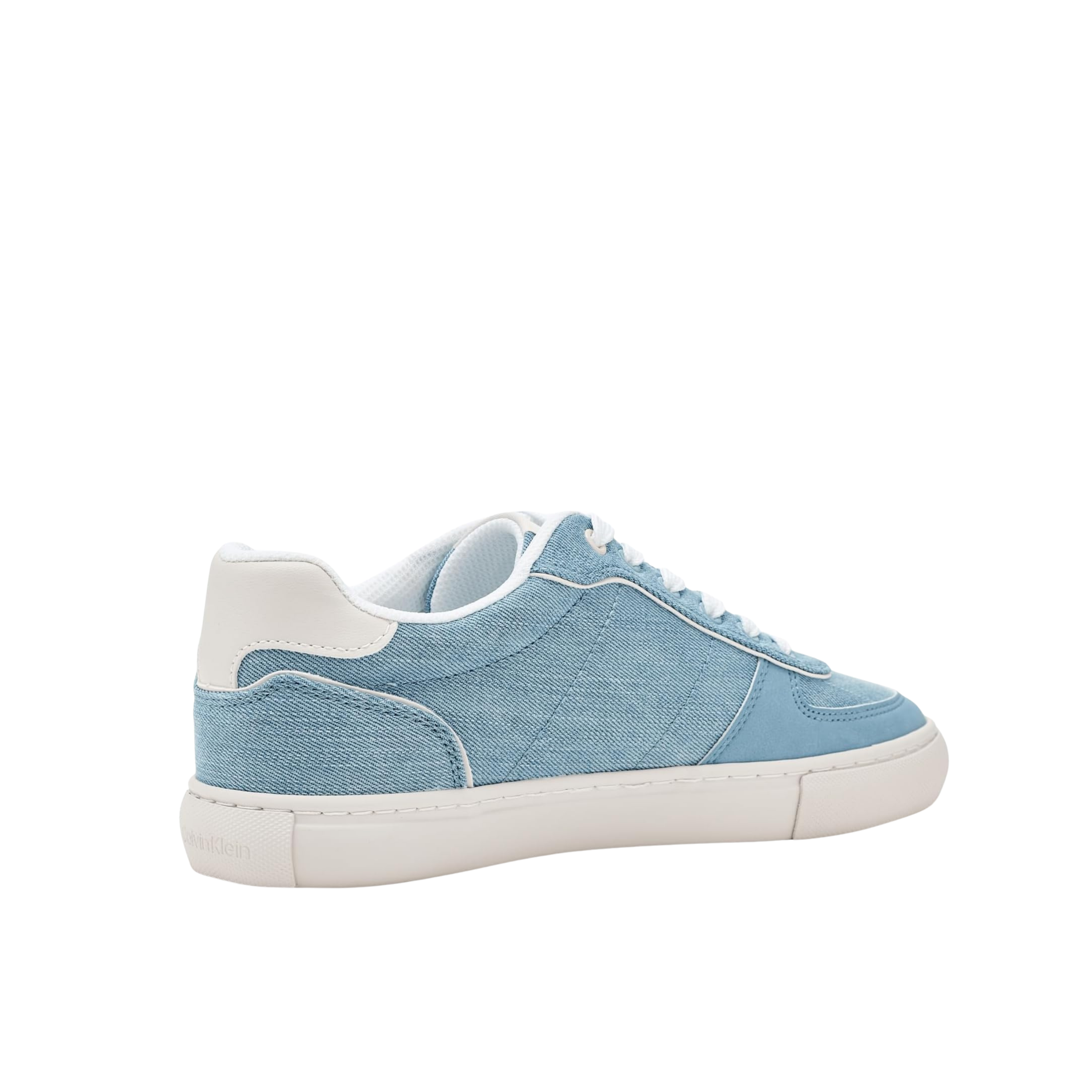 Calvin Klein Women Caspian Sneaker - Medium Blue Denim White