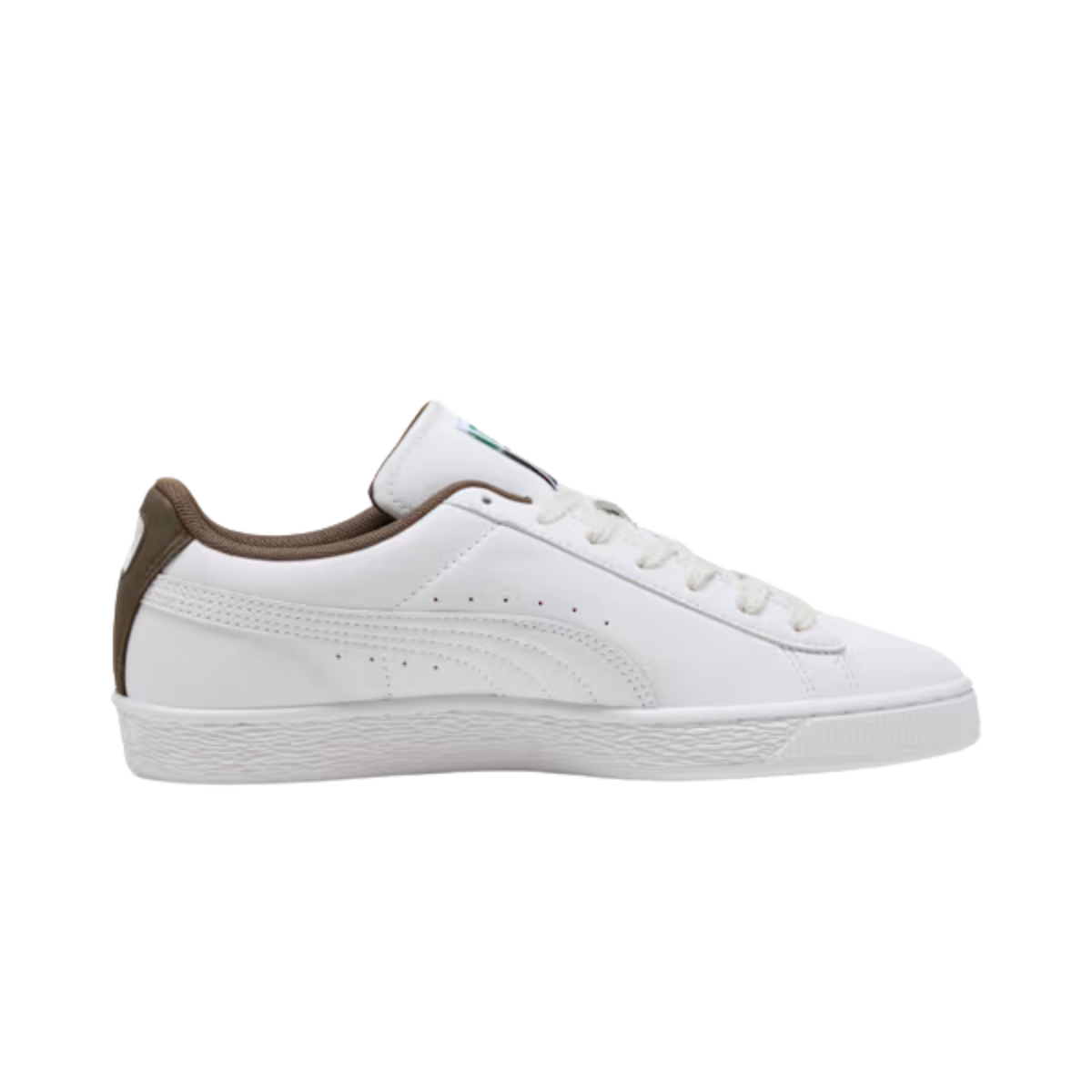 Puma Men Suede Sneakers - White Matte Bronze
