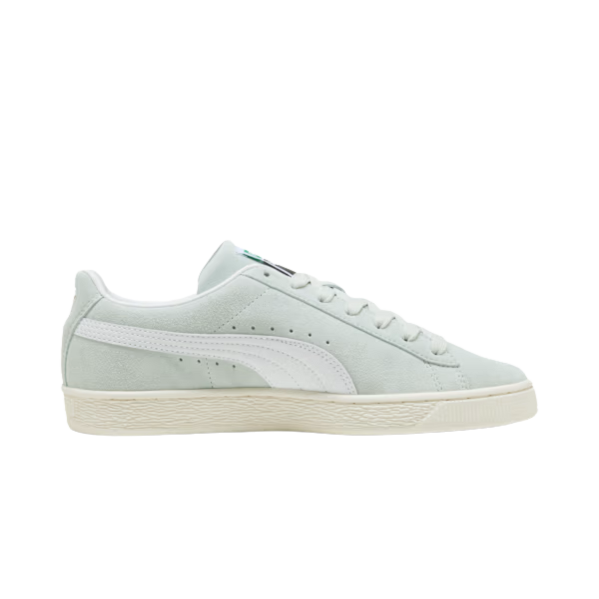 Puma Men Suede Classic Sneakers - Créme De Mint White