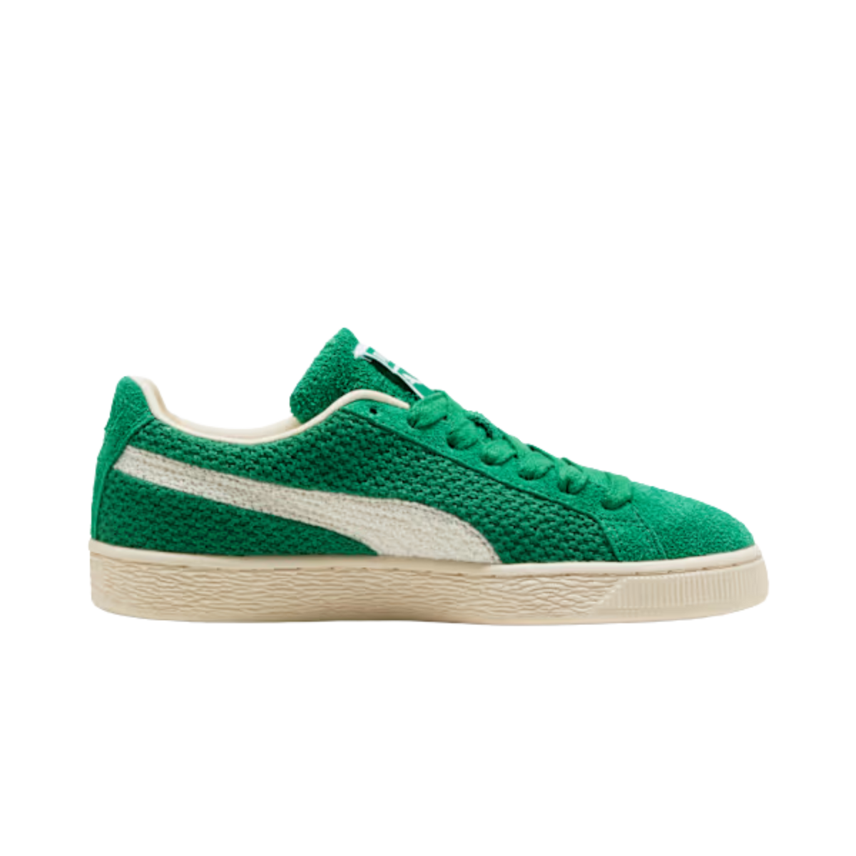 Puma Men Suede Crochet Sneakers - Archive Green White