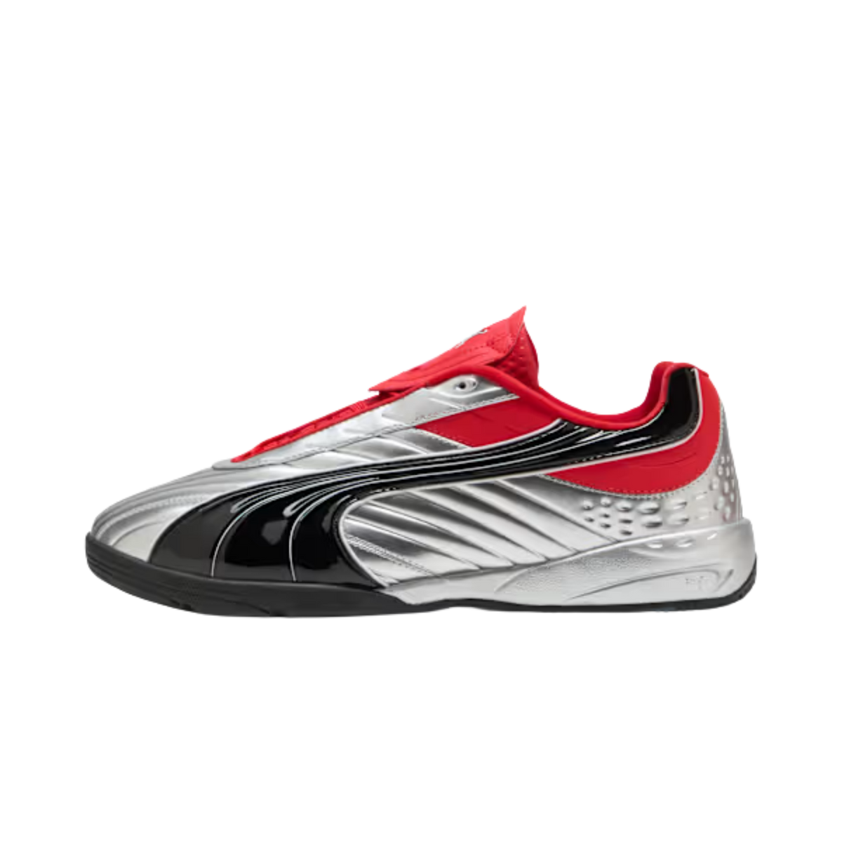 Puma Men V S2 Goalgetter Sneakers - Silver For All Time Red