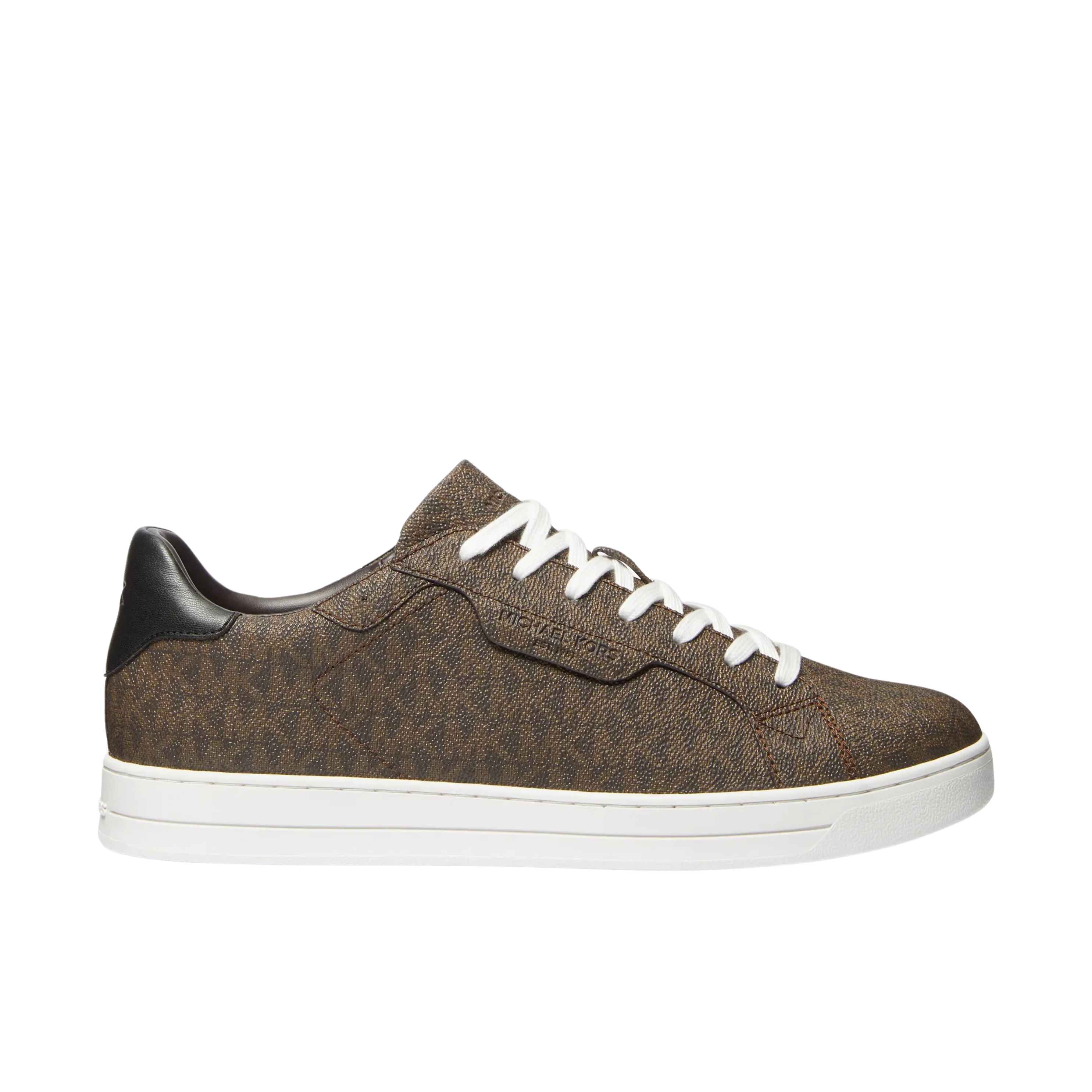 Michael Kors Men Keating Signature Logo Sneaker - Brown
