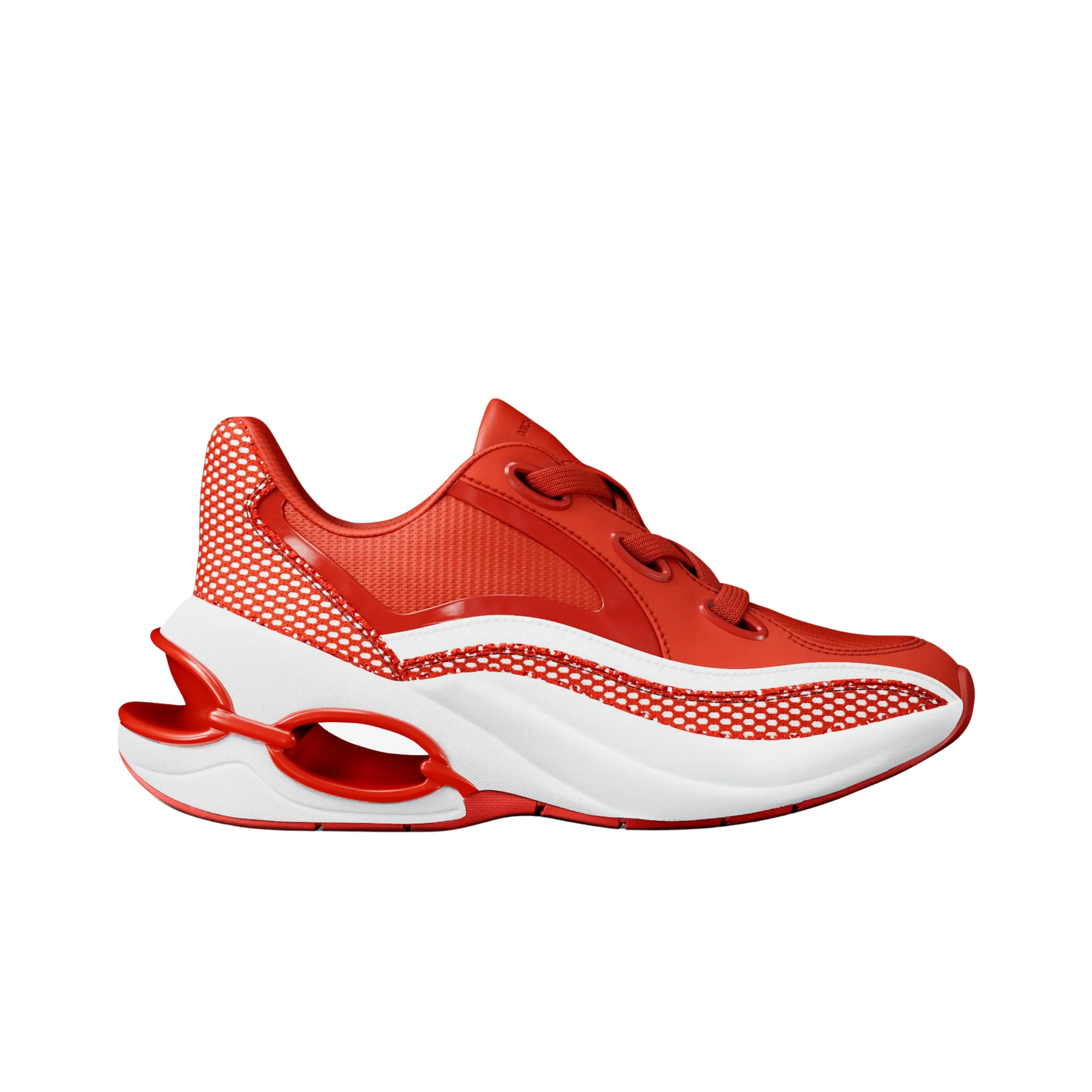 Michael Kors Women Toni Trainer Sneaker - Crimson