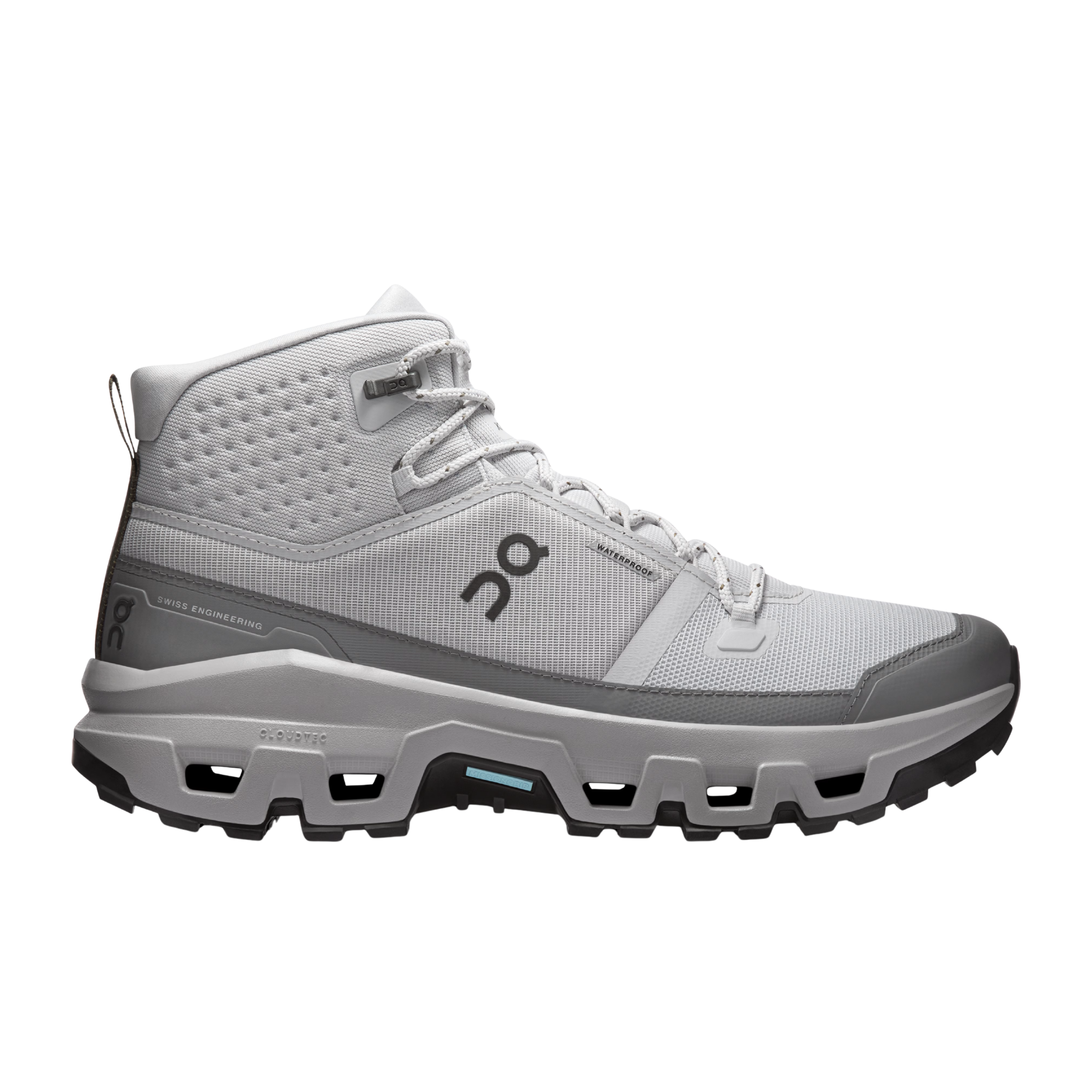 ON Men Cloudrock Mid WP - Glacier Alloy