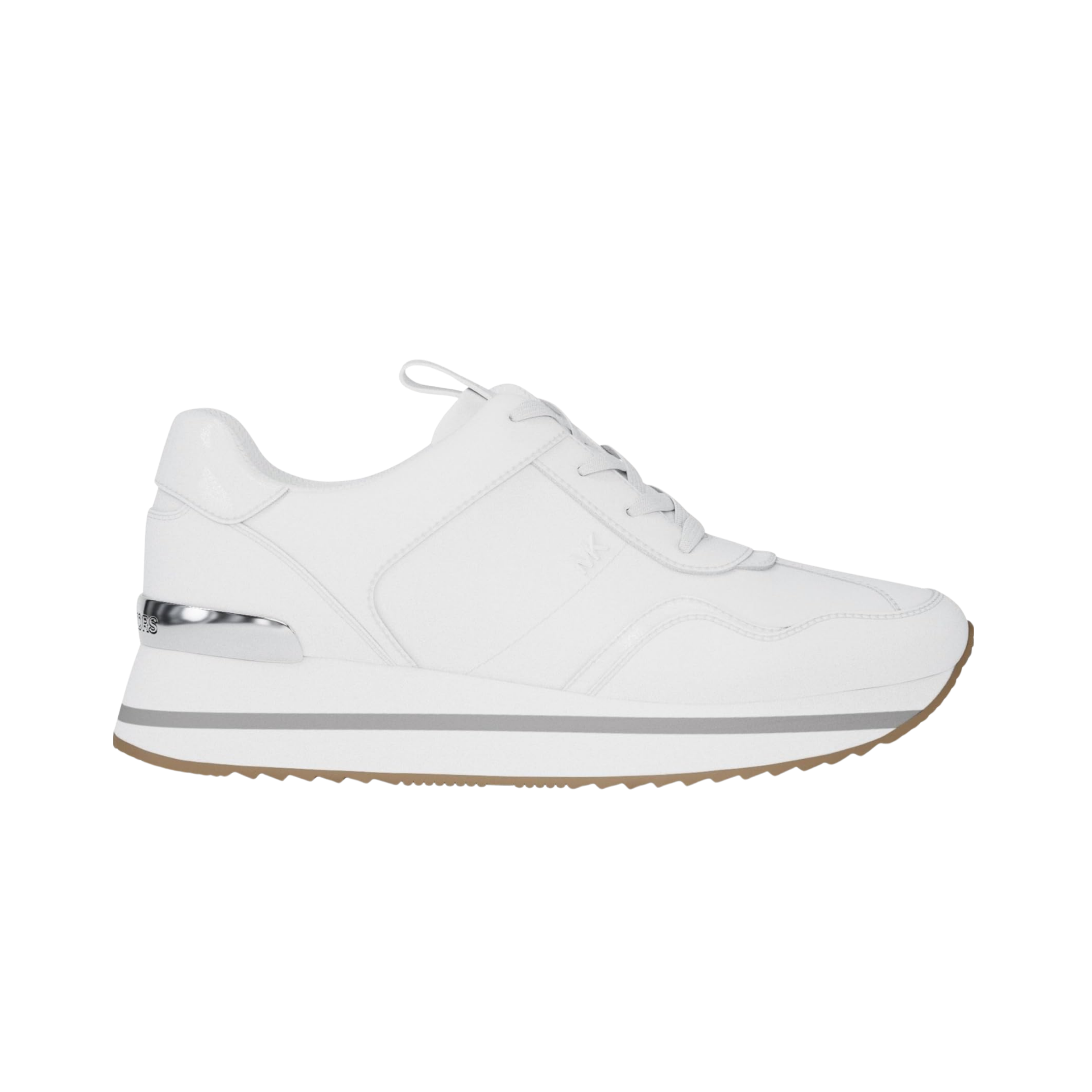 Michael Kors Women Raina Trainer Sneakers - Optic White