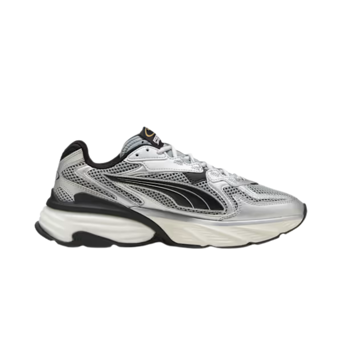 Puma Men Fade Sneakers - Silver Cool Mid Gray Black
