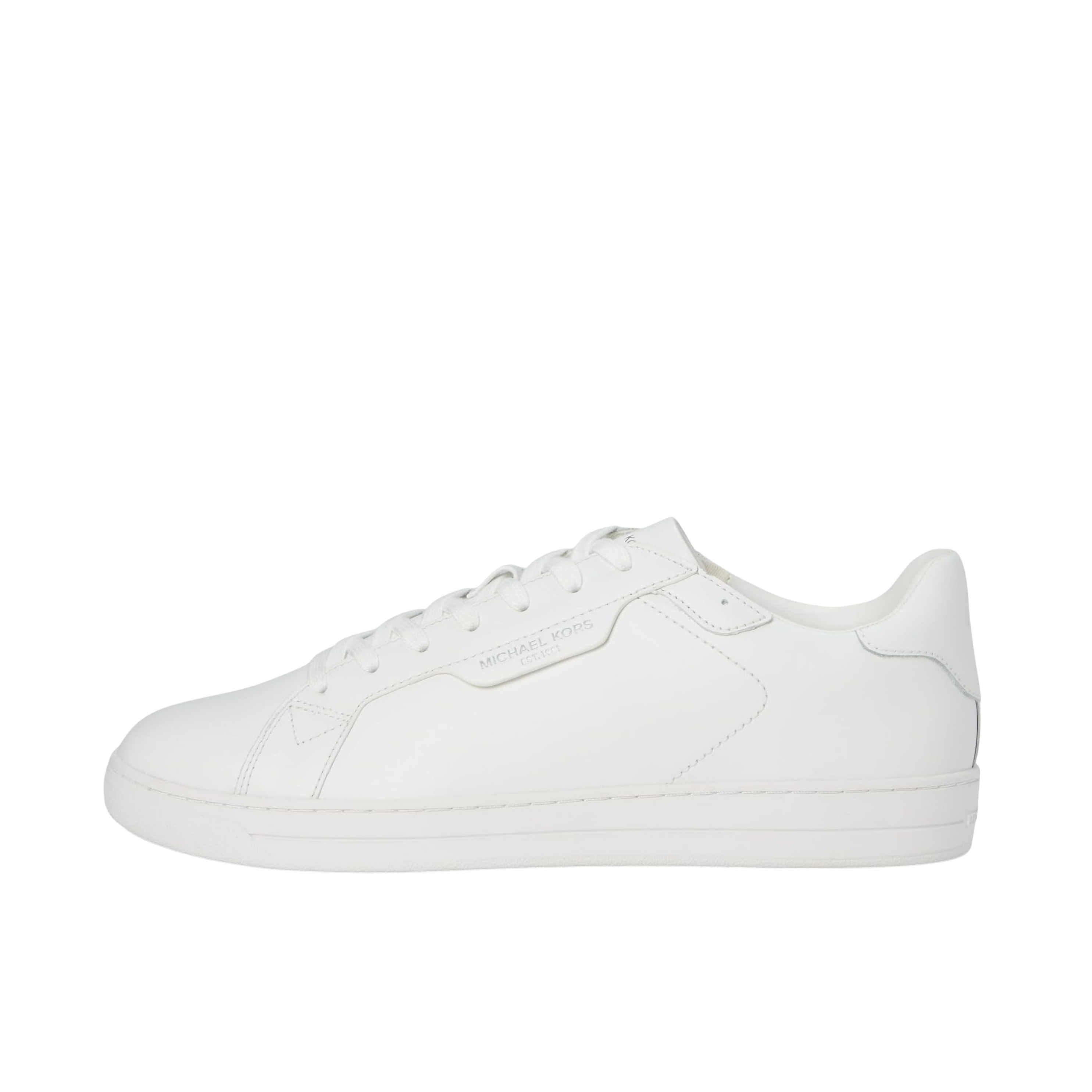 Michael Kors Men Keating Leather Sneaker - Optic White