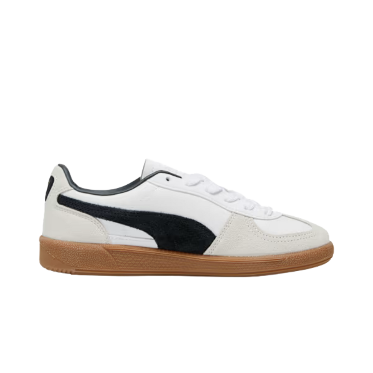 Puma Women Palermo Leather Sneaker - White Vapor Gray Gum