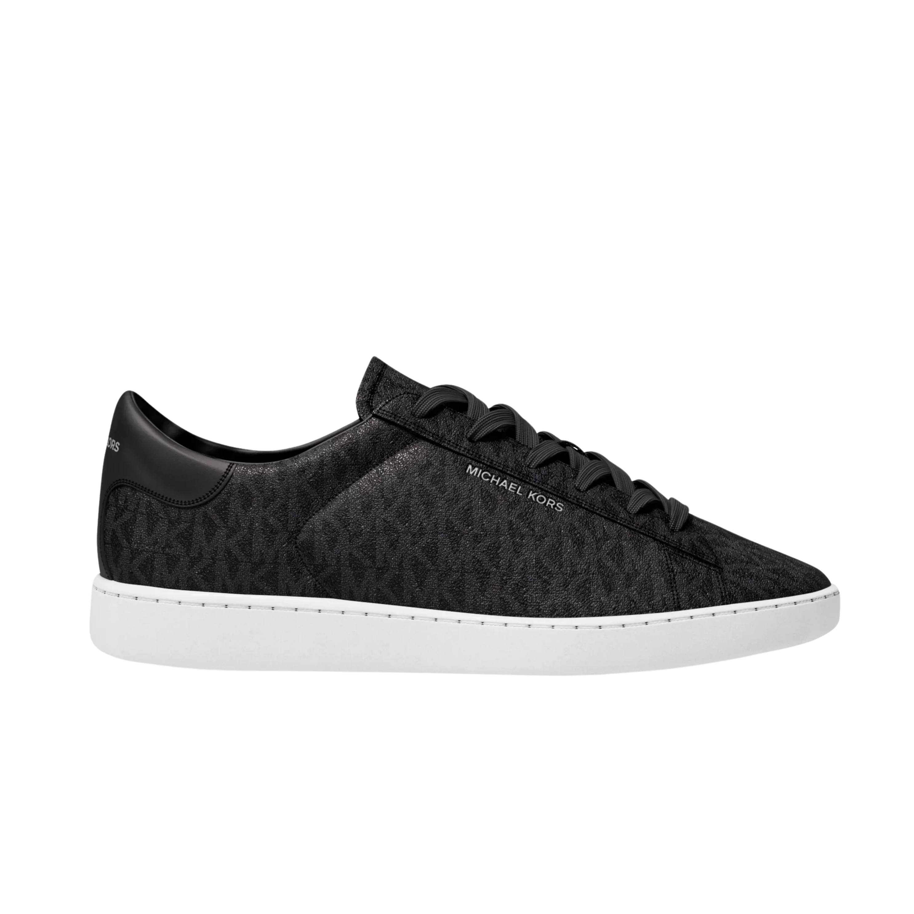 Michael Kors Men Reign Signature Leather Sneaker - Black