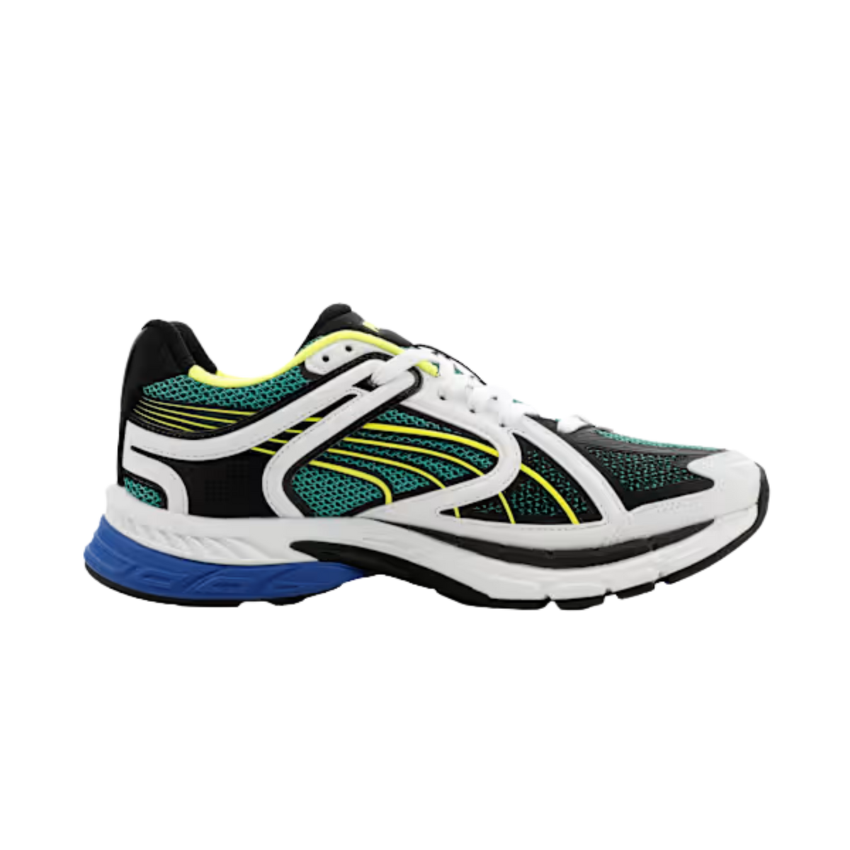 Puma Men SkyJet Sneakers - Vibrant Green White