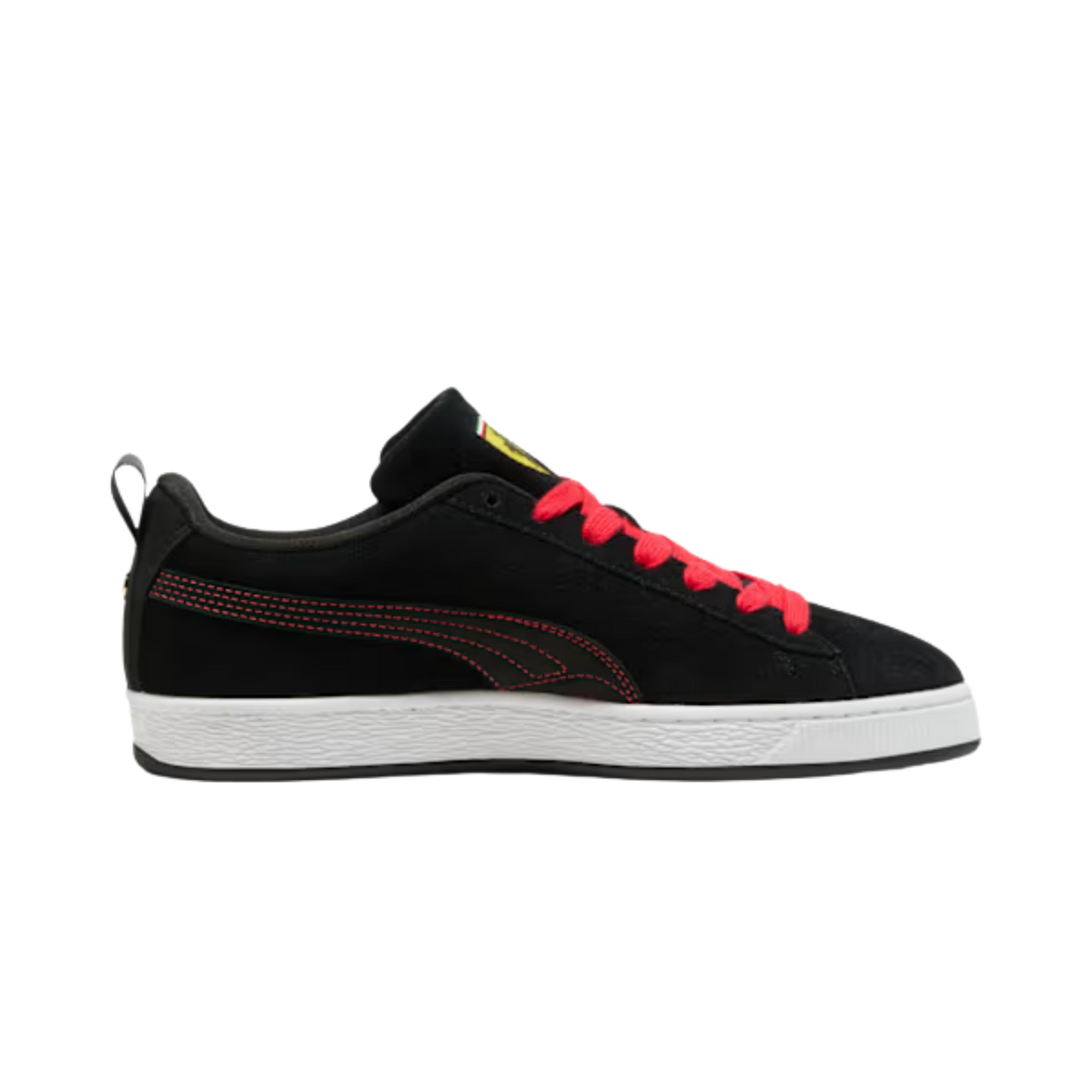 Puma Men Scuderia Ferrari Suede OG Sneakers - Black White
