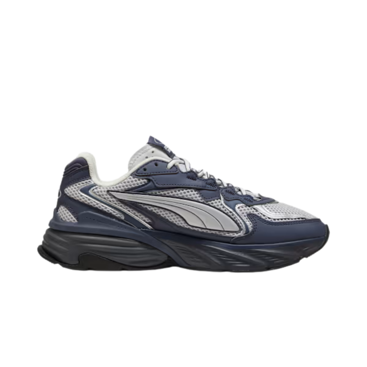 Puma Men Fade Sneakers - Glacial Gray Inky Depths