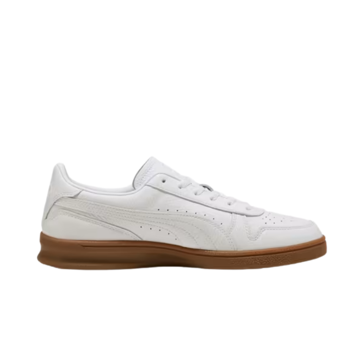 Puma Men Indoor Leather Sneakers - White