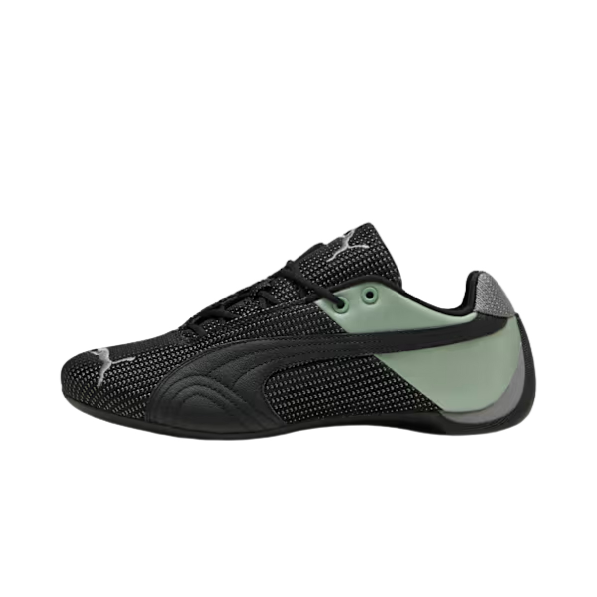 Puma Men Future Cat Metallic Sneakers - Black Green Fog