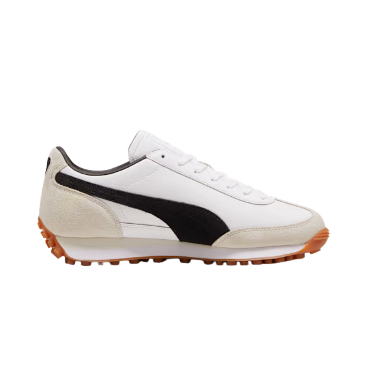 Puma Men Easy Rider Mix Sneakers - White Black