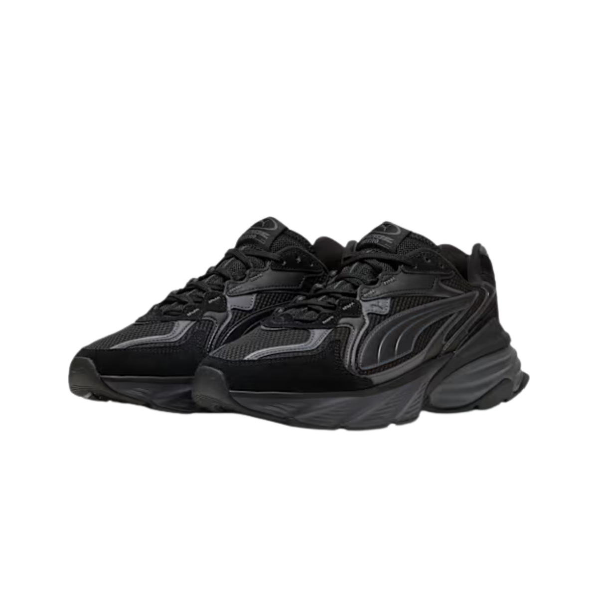 Puma Men Fade LS Sneakers - Black Moody Gray