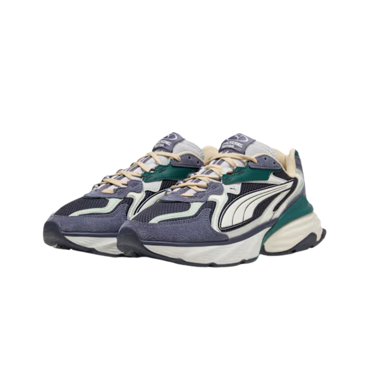 Puma Men Fade LS Sneakers - New Navy Inky Depths