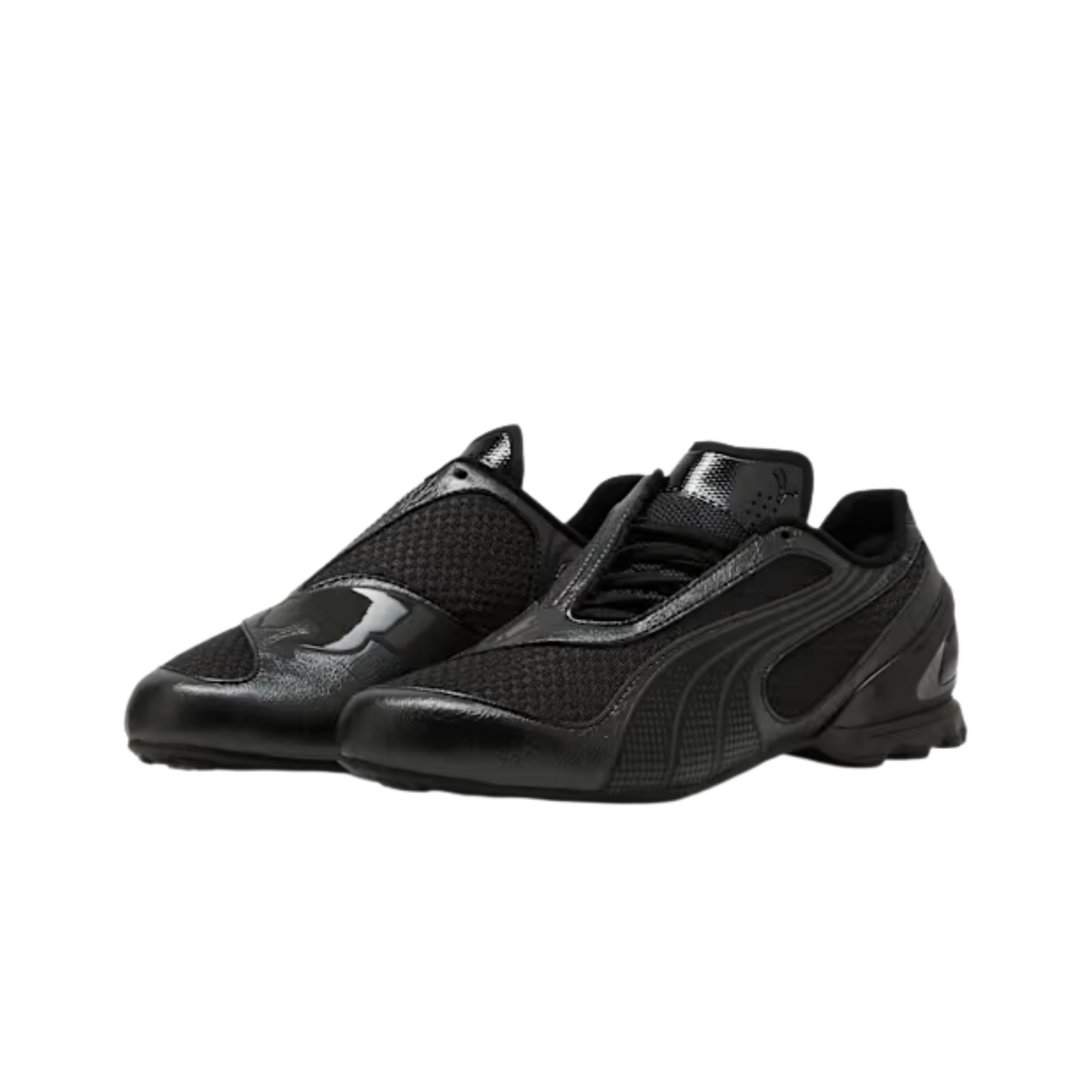 Puma Men V S1 Metallic Sneakers - Black