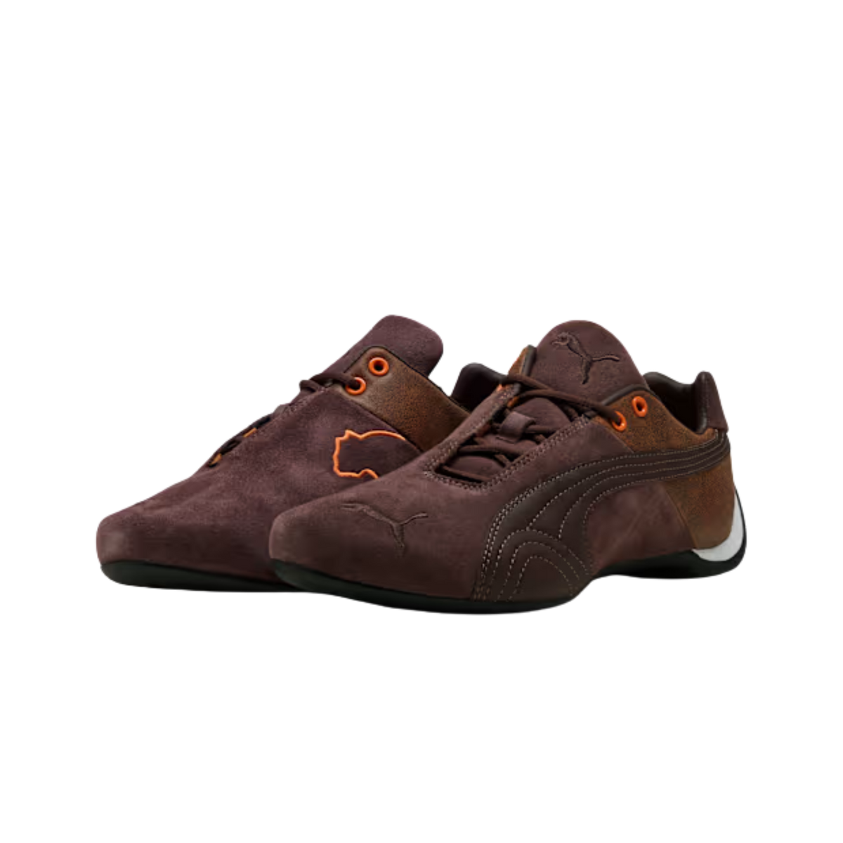 Puma Men Future Cat Sneakers - Chocolate Brown Vermillion