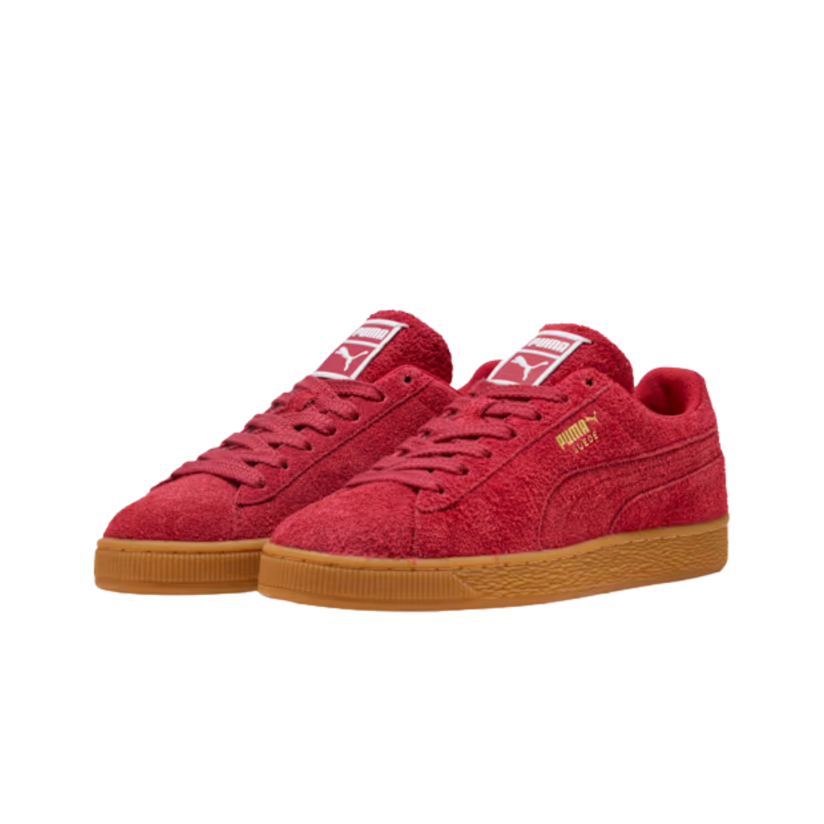 Puma Men Suede Forever Sneakers - Red Rhythm Gum