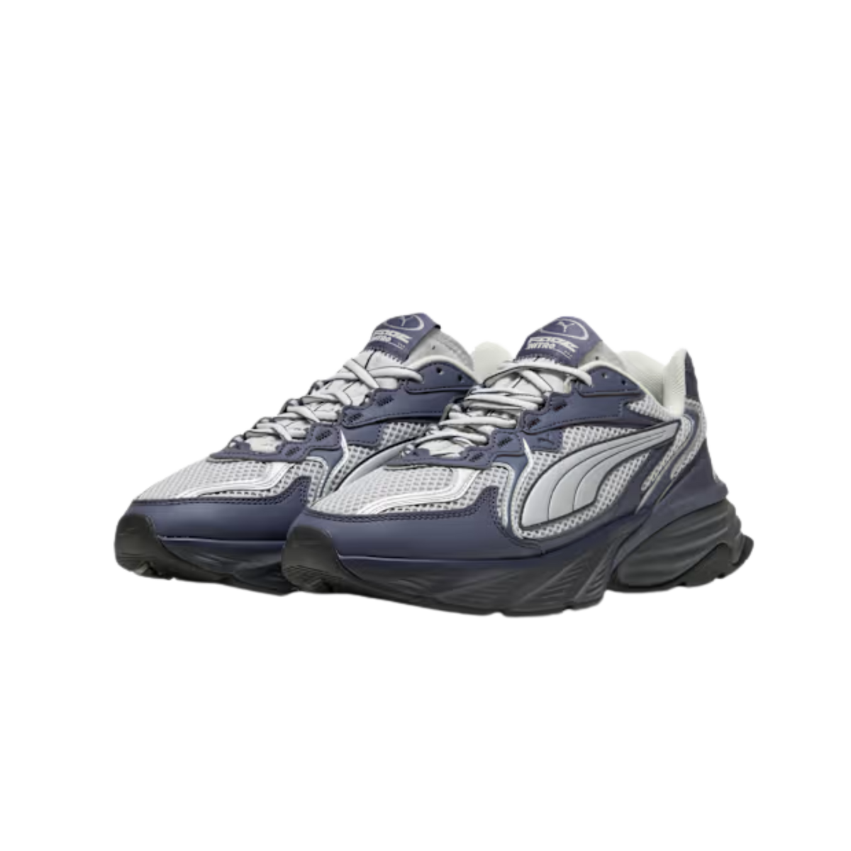 Puma Men Fade Sneakers - Glacial Gray Inky Depths