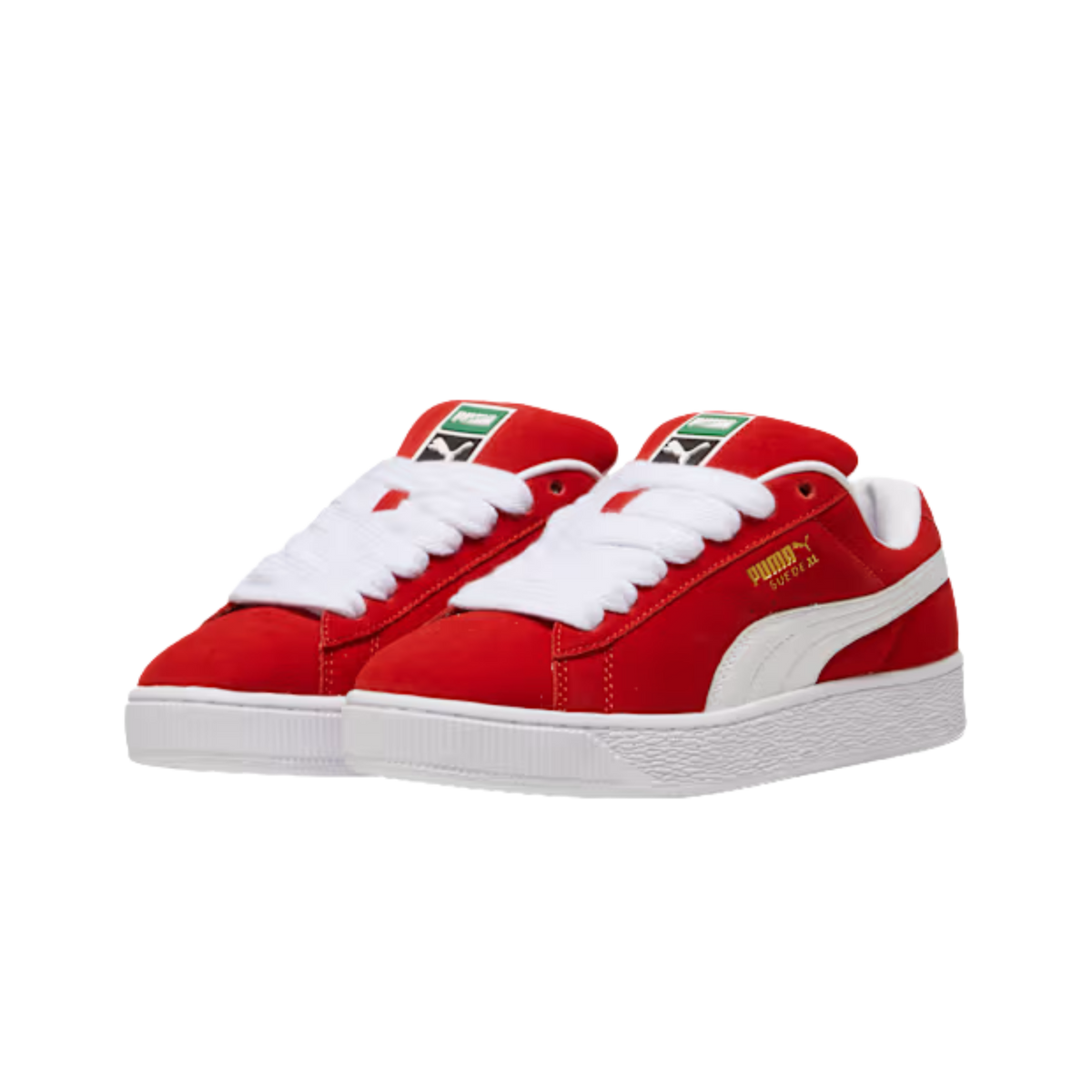 Puma Men Suede XL Sneakers - Red White