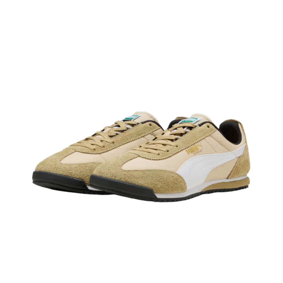 Puma Men Retrojet Nylon Sneakers - Canvas White Black