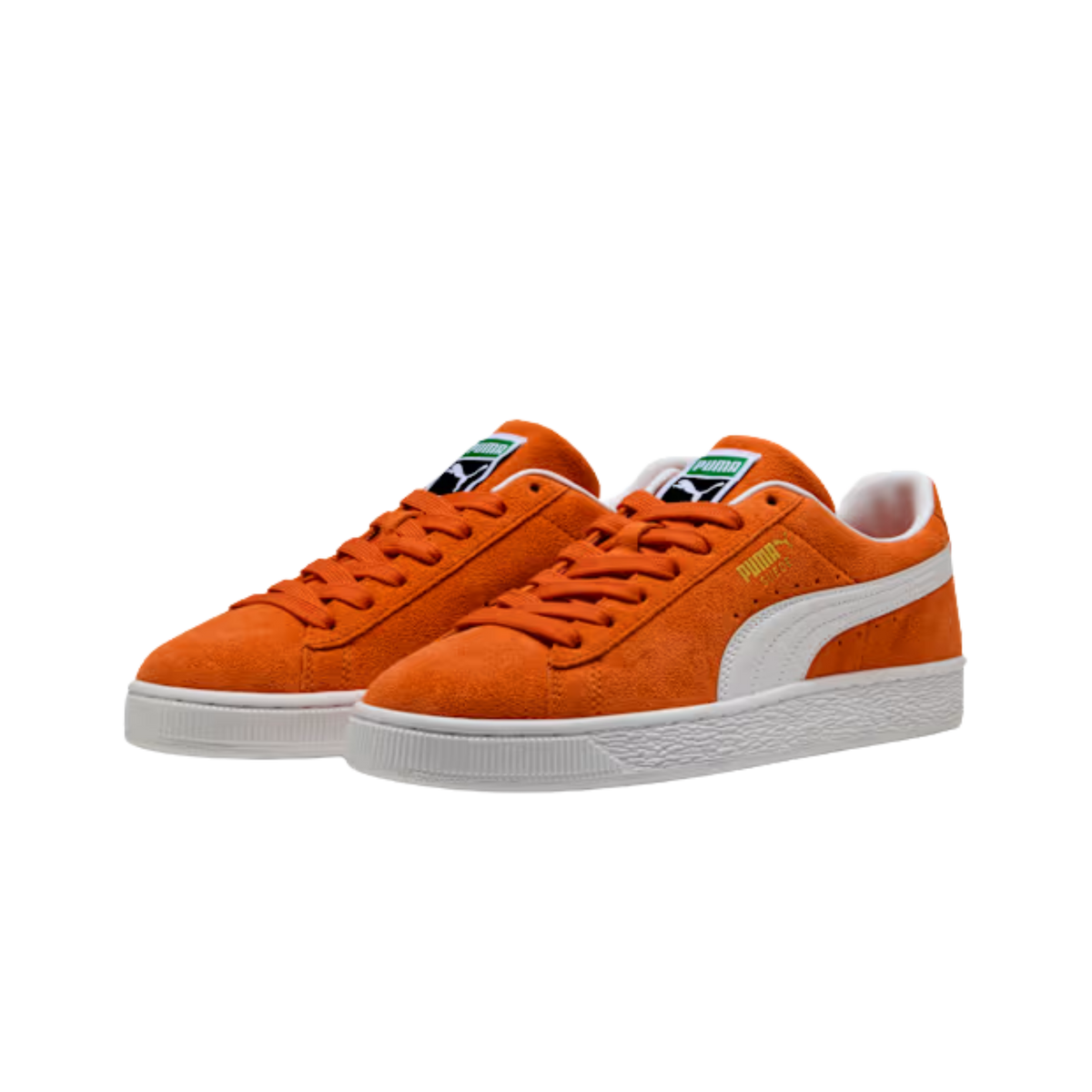 Puma Men Suede Classic Sneakers - Cayenne Pepper White