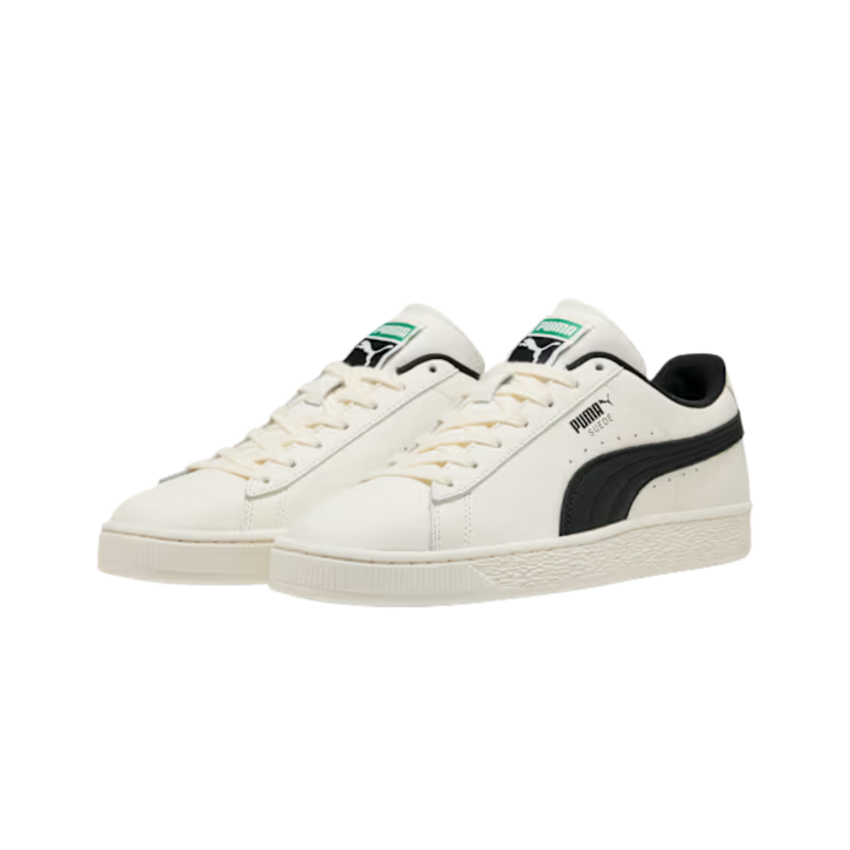 Puma Men Suede Sneakers - Warm White Black