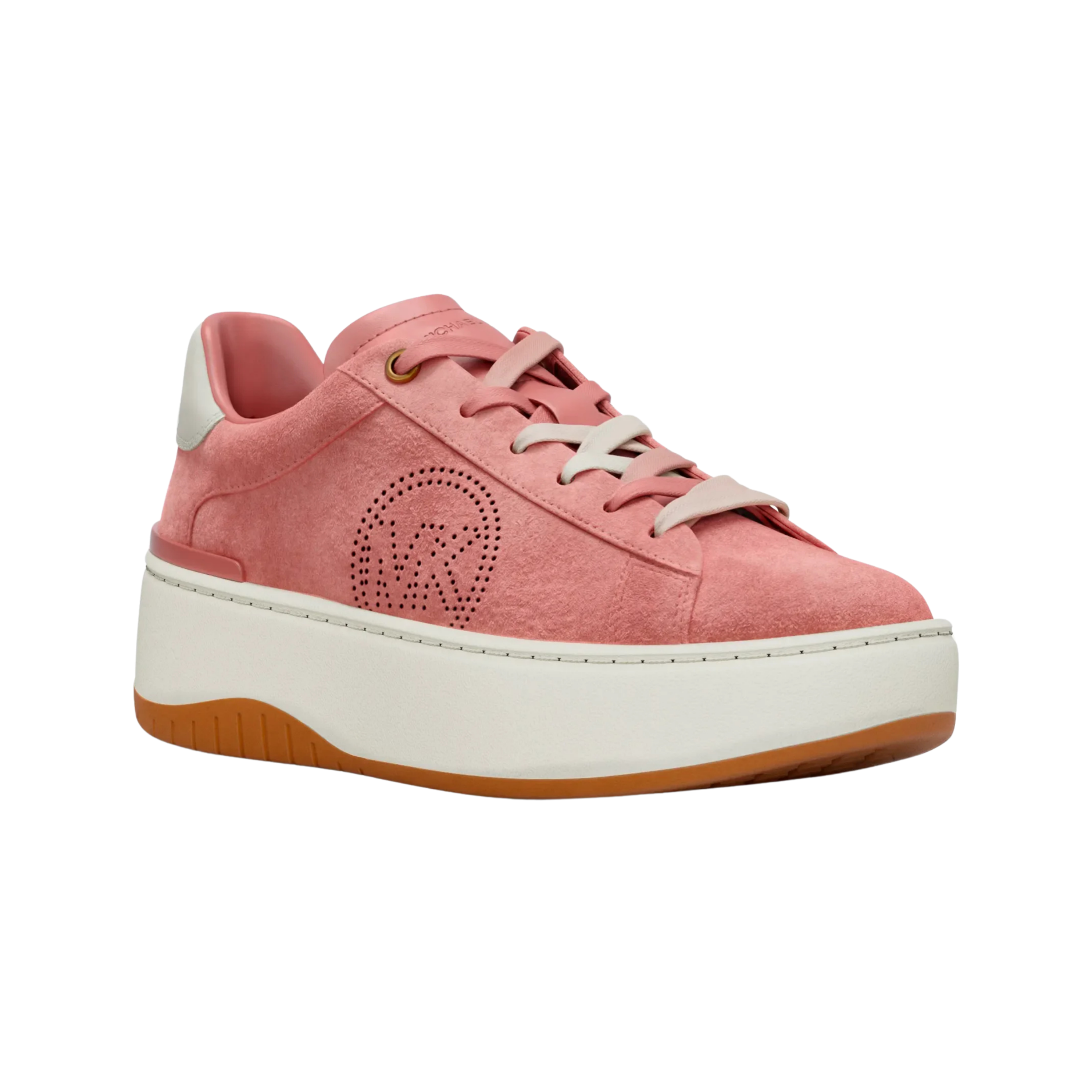 Michael Kors Women Dottie Suede Platform Sneaker - Primrose