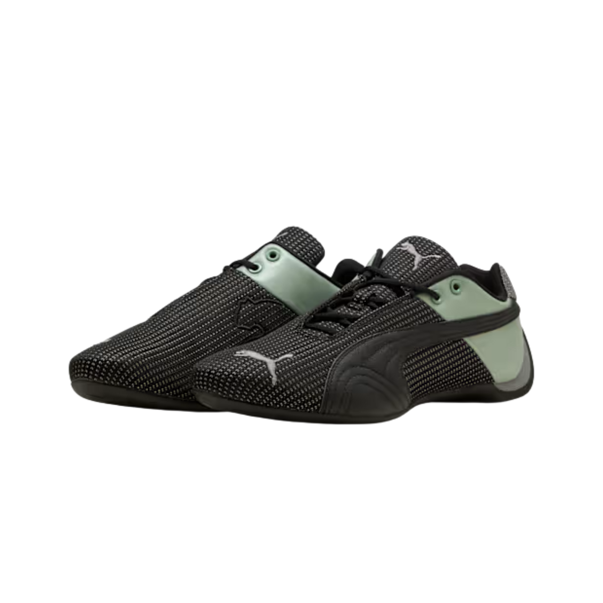 Puma Men Future Cat Metallic Sneakers - Black Green Fog