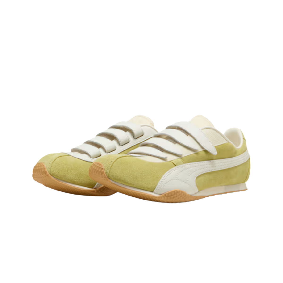 Puma Men H Street Strap Sneakers - Rustic Olive Warm White