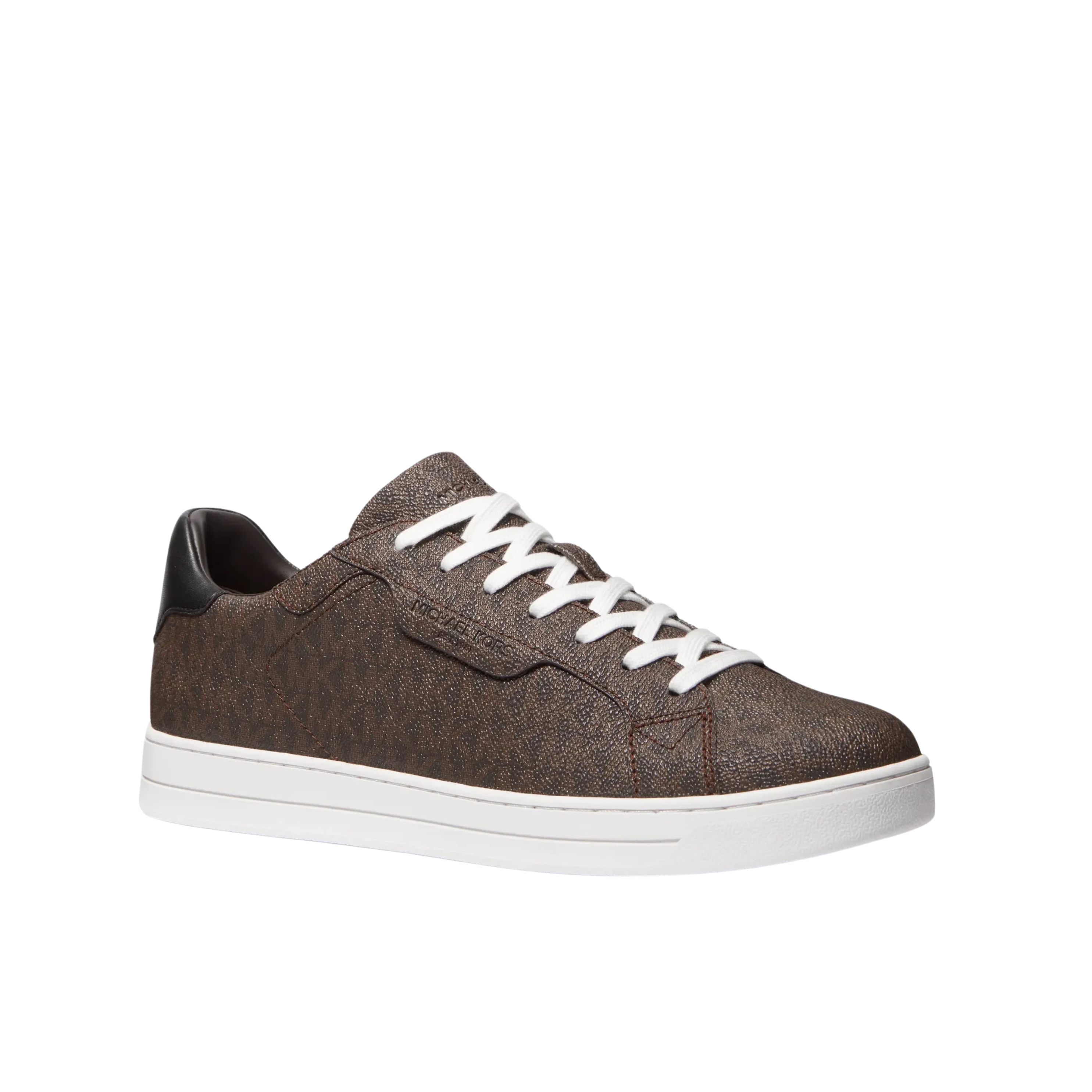 Michael Kors Men Keating Signature Logo Sneaker - Brown