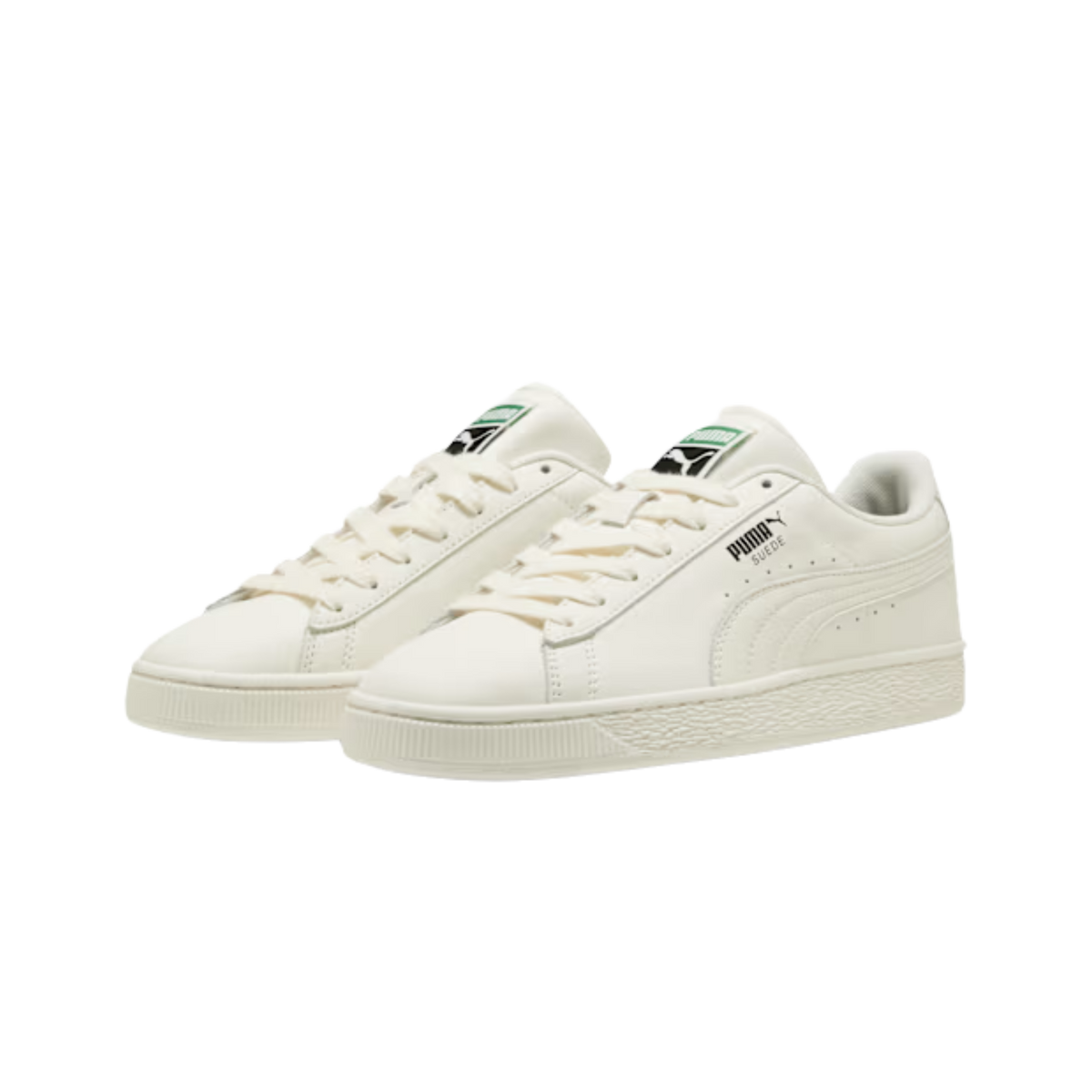 Puma Men Suede Sneakers - Warm White Archive Green
