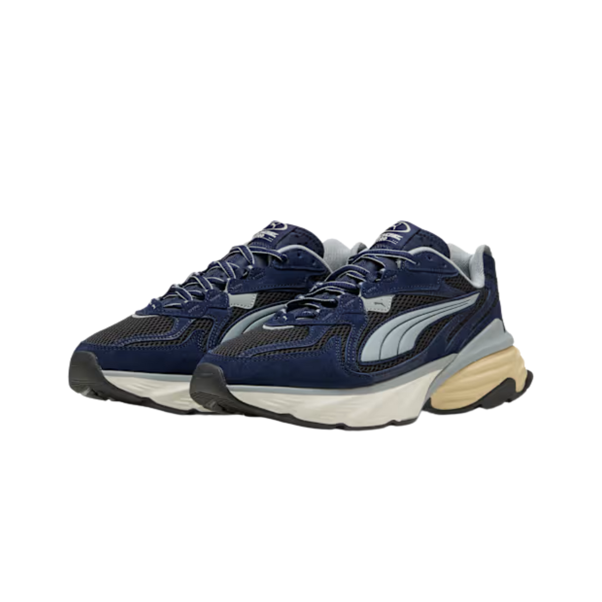 Puma Men Puma Fade Sneakers - Navy Black Cool Mid Gray