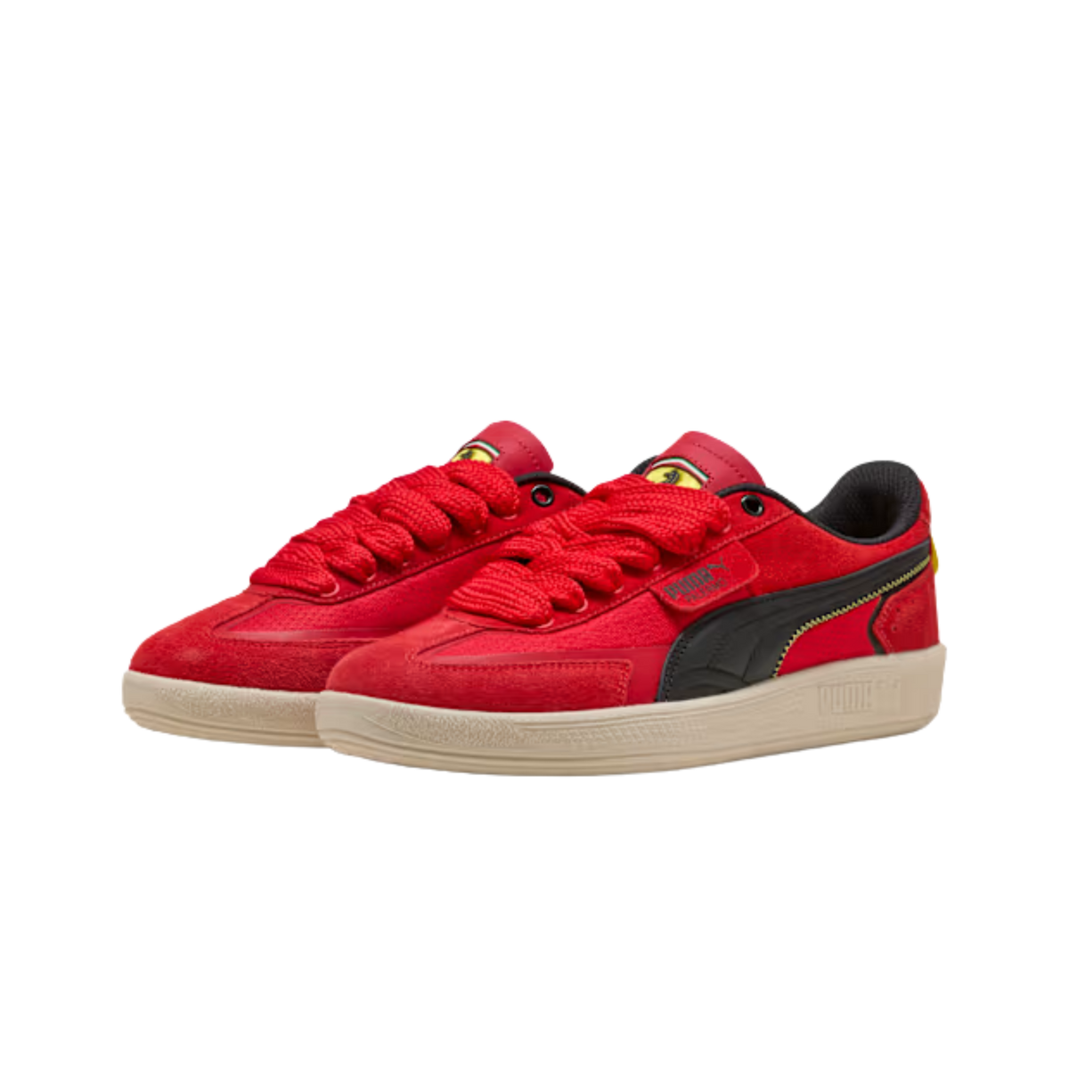 Puma Men Scuderia Ferrari Palermo Sneakers - Rosso Corsa Black
