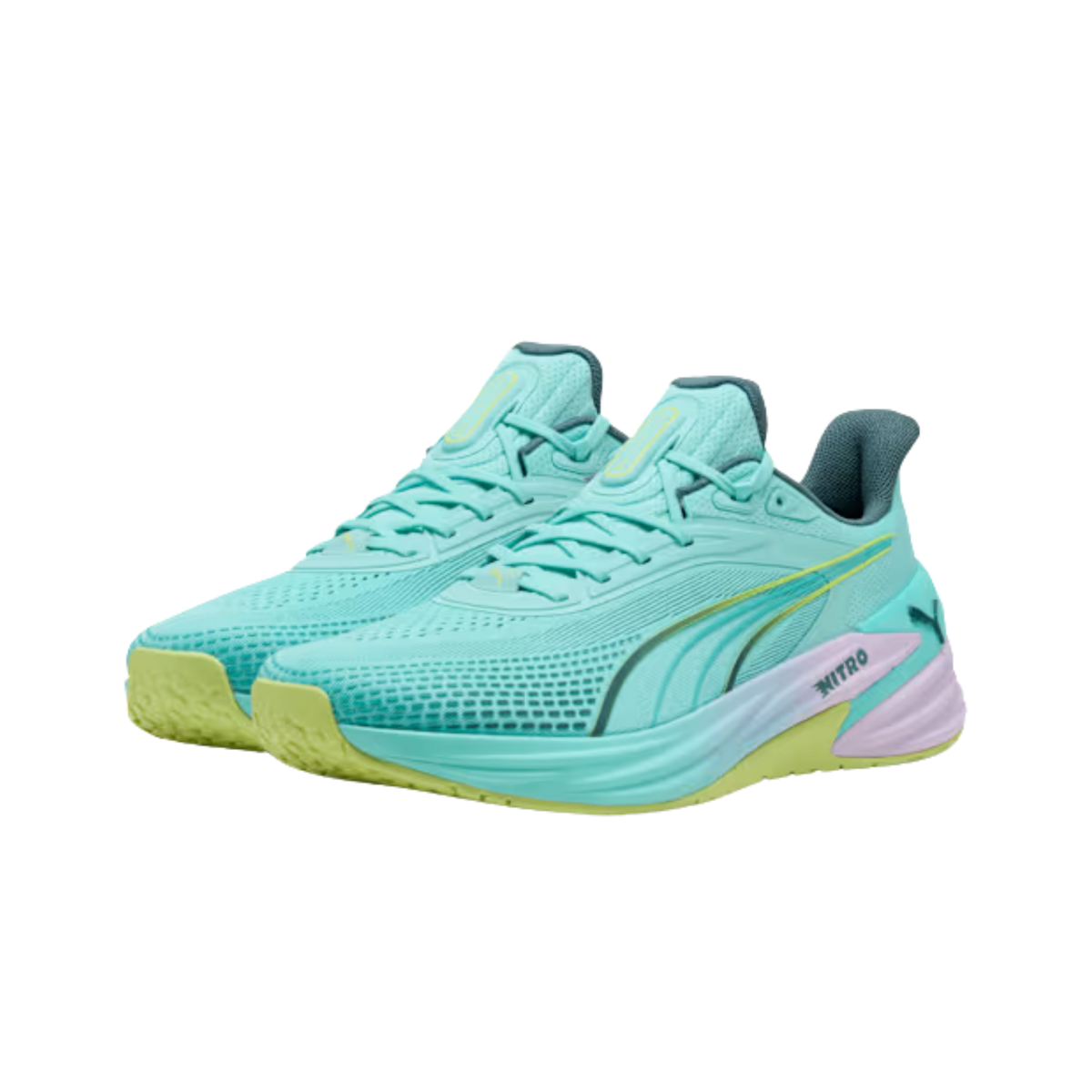 Puma Men X Hyrox Activate Nitro™ Training Shoes - Intense Mint Light Lavender Sunny Lime Herb Garden