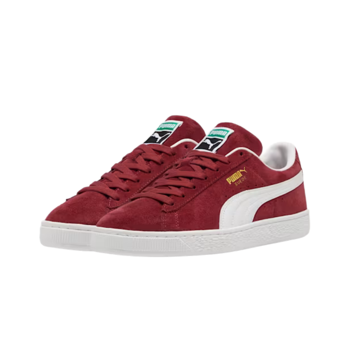 Puma Men Suede Classic Sneakers - Team Regal Red White