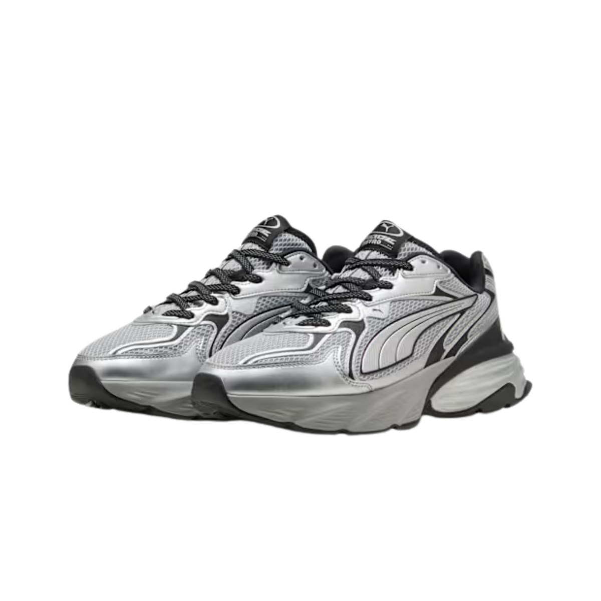 Puma Men Fade LS Y2K Sneakers - Gray Echo Silver
