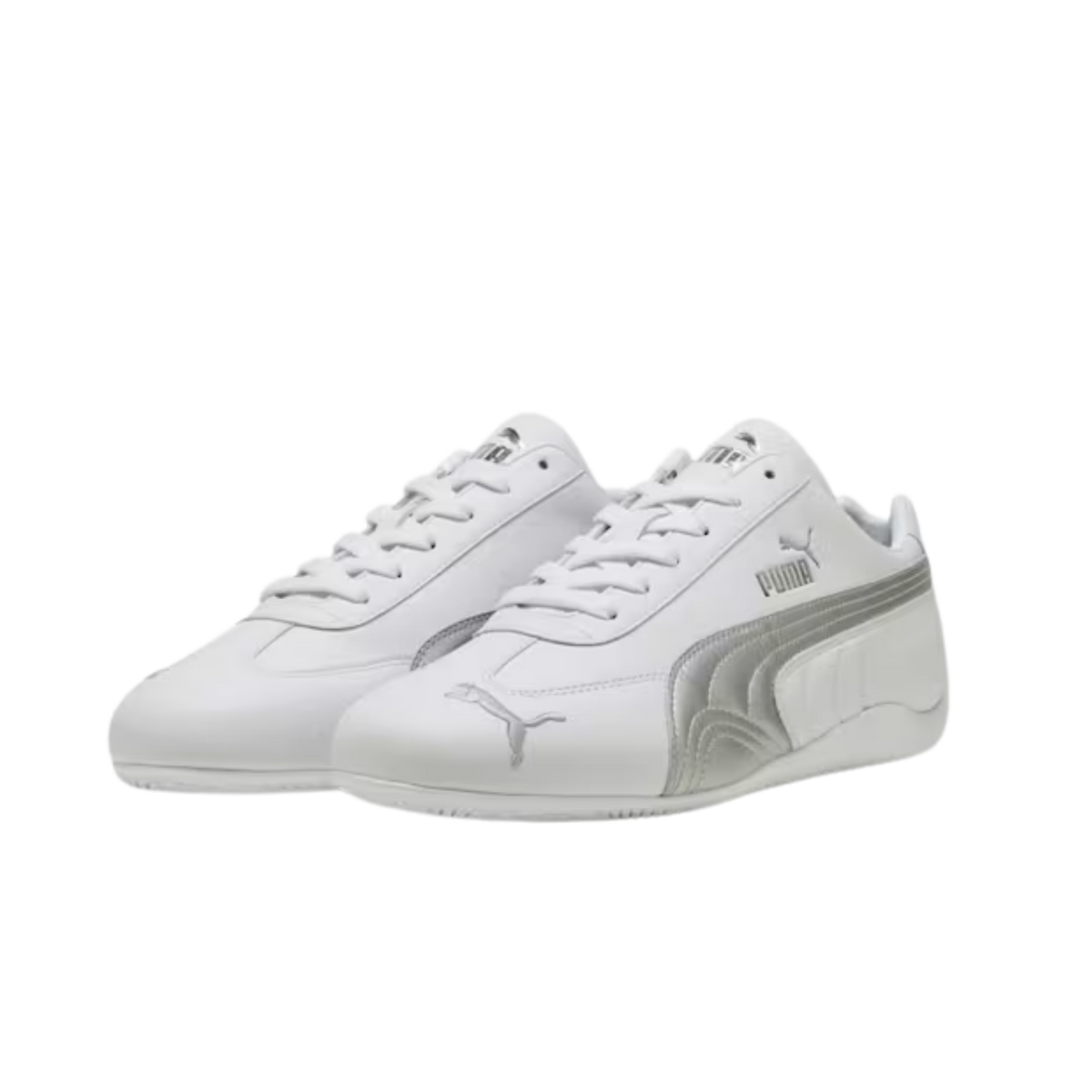 Puma Men Speedcat Leather - White Silver