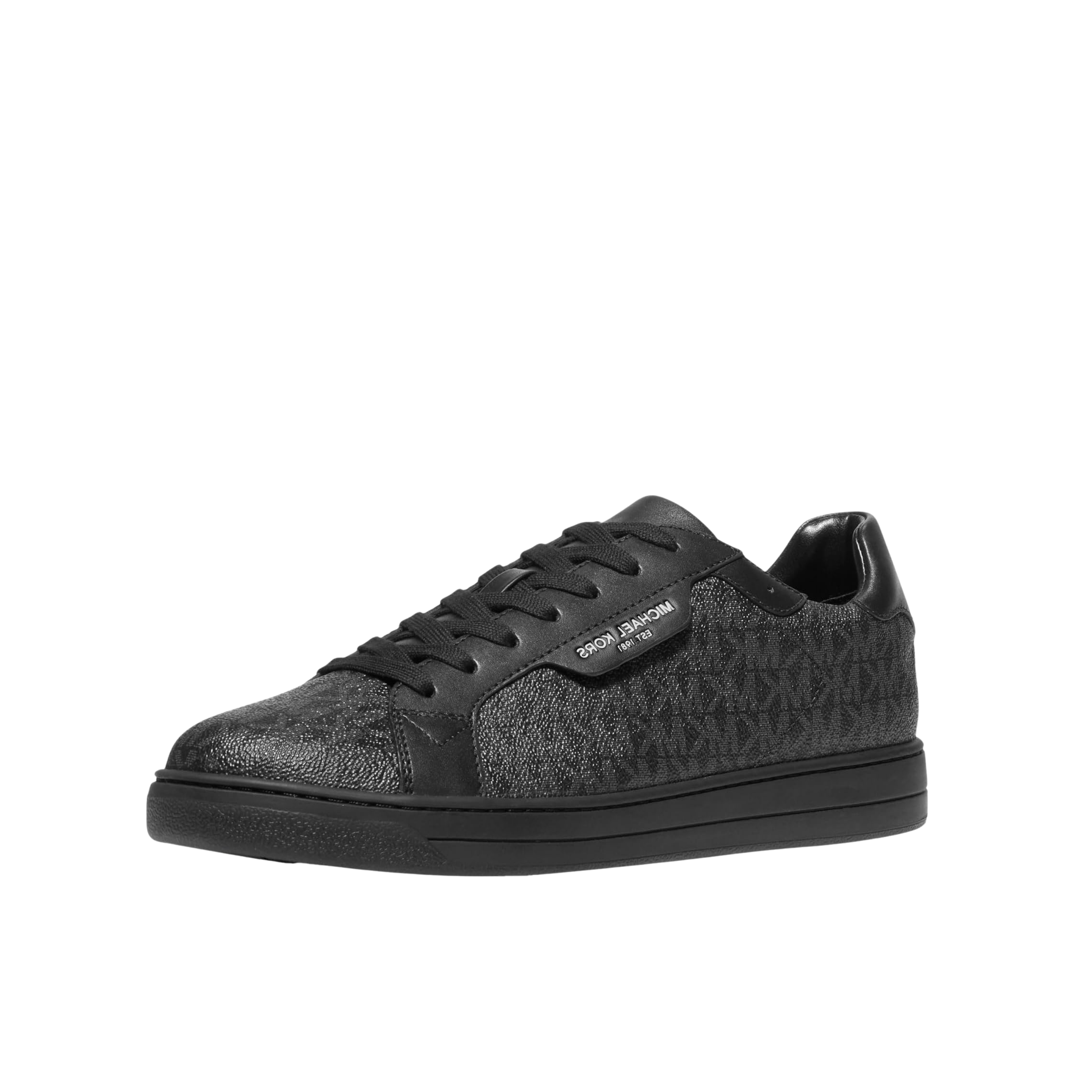 Michael Kors Men Keating Signature Logo Sneaker - Black