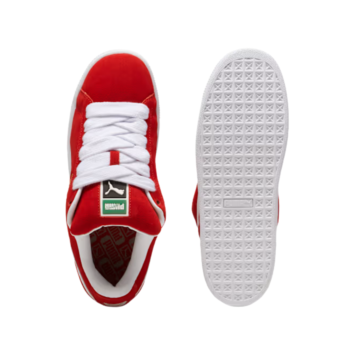 Puma Men Suede XL Sneakers - Red White