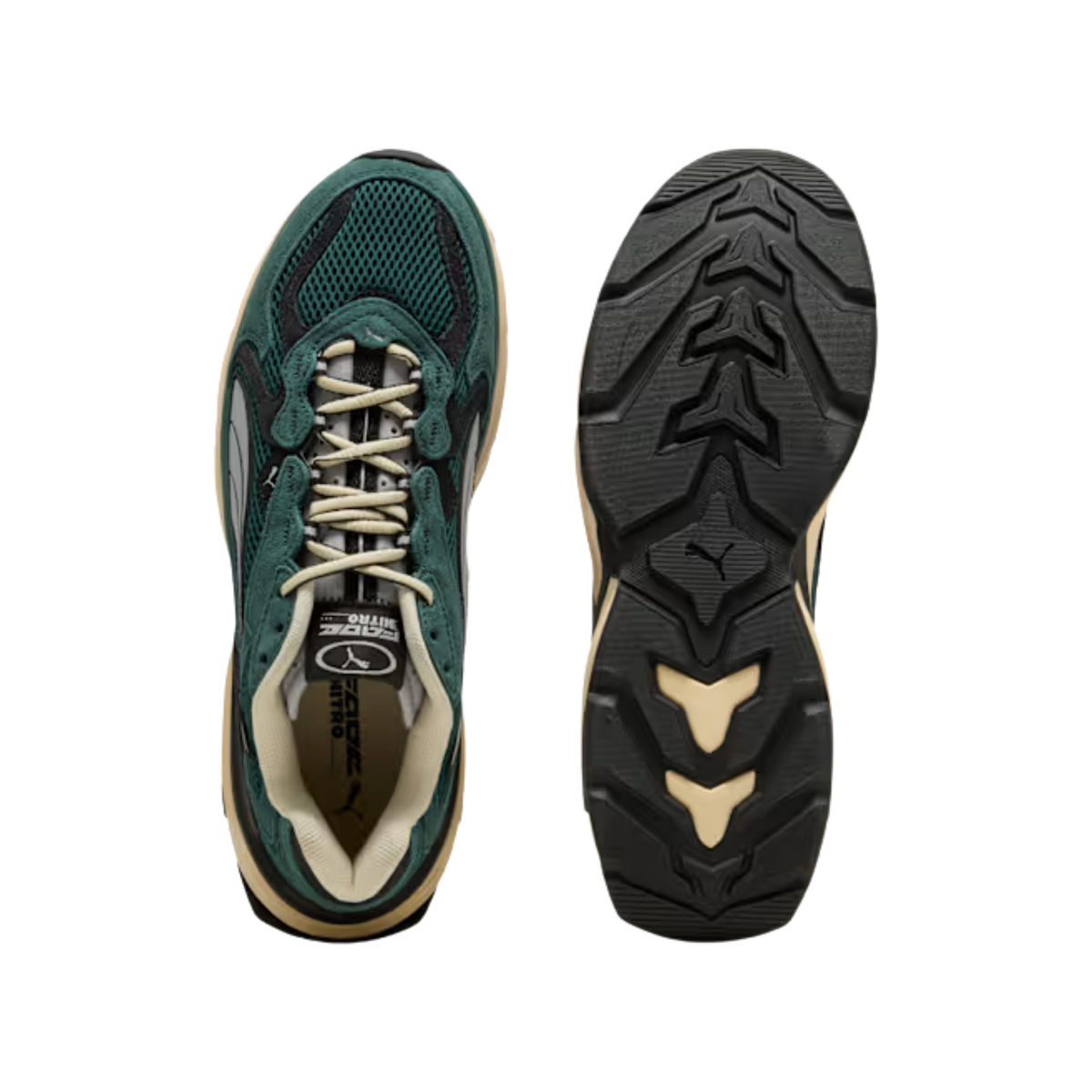 Puma Men Puma Fade Sneakers - Herb Garden Buttercream